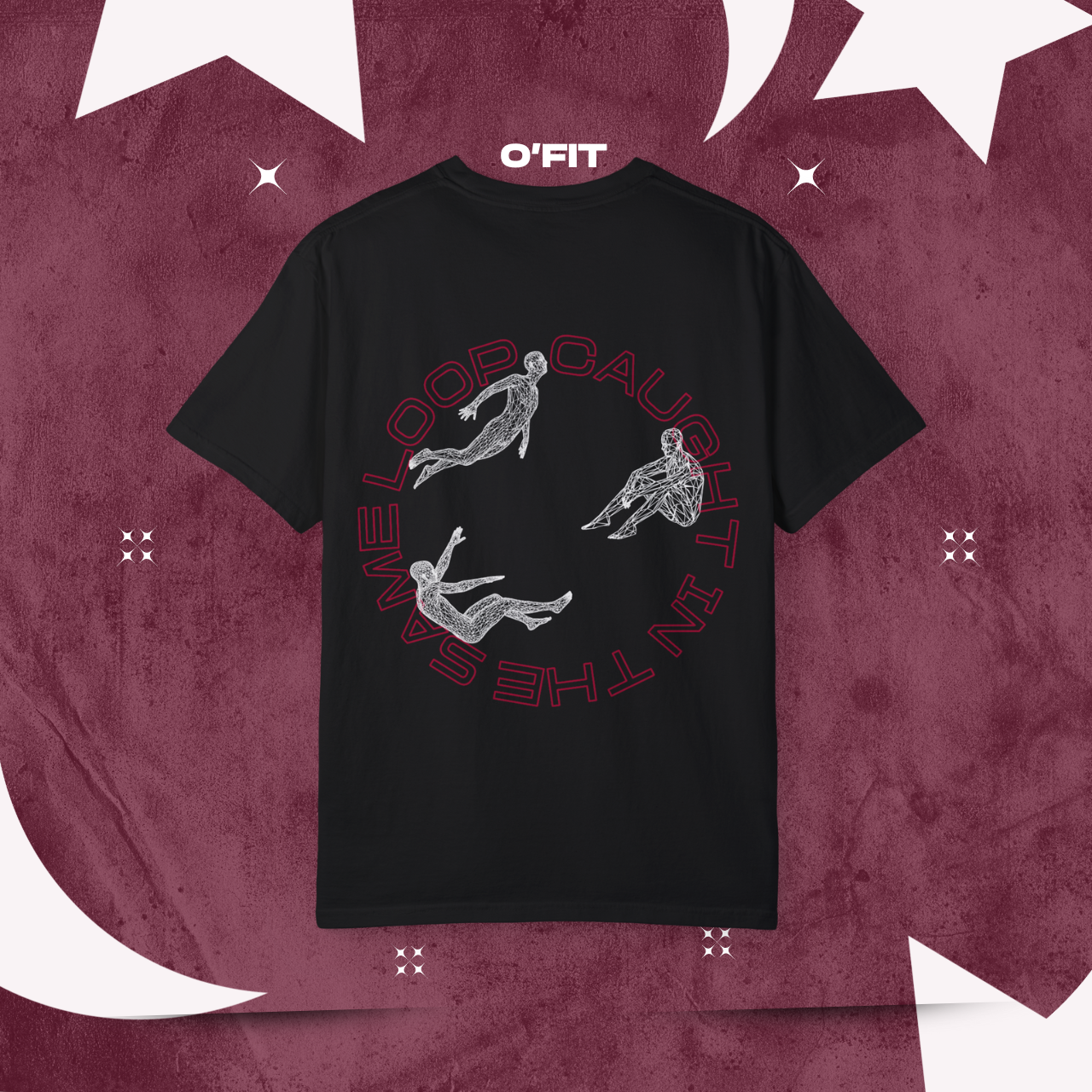 Gravity's Pull, Unisex Garment-Dyed T-shirt