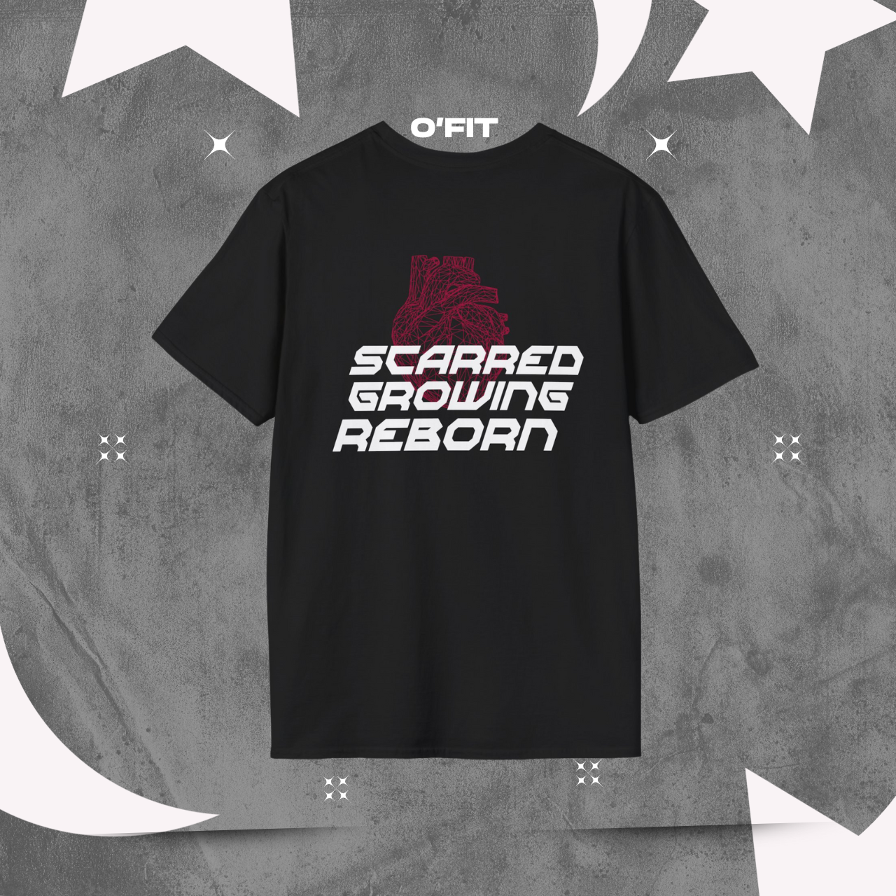 "Heartwired: The Rebirth Collection" Unisex Softstyle T-Shirt