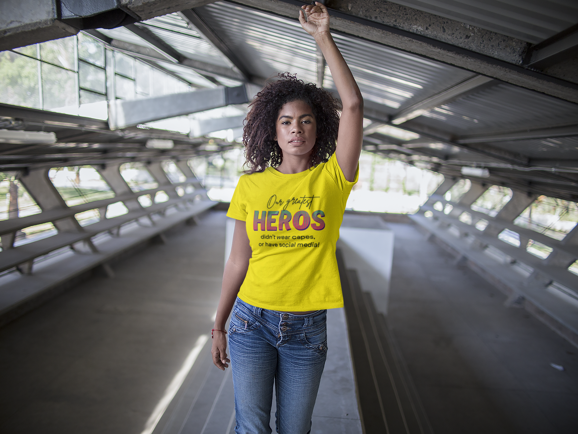 Celebrities are not Heros, Heros Don't Wear Capes, Stop Putting Stock into Celebrities, Heros are not on Social Media Influencers, 92% Black Women product thumbnail image
