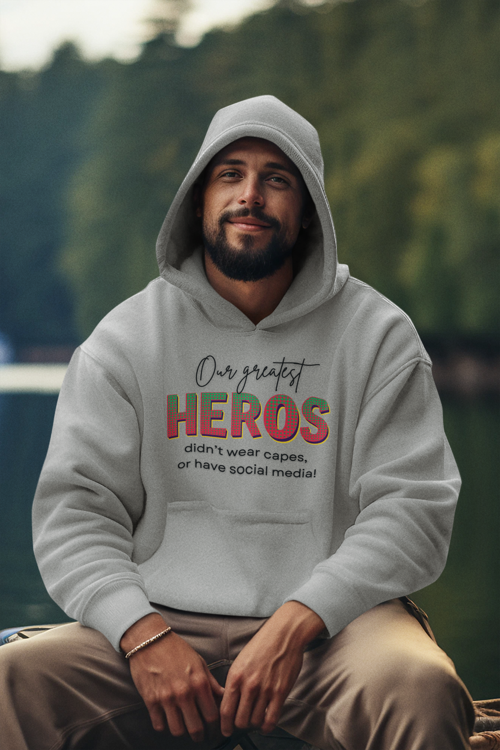 Celebrities aren't Heros, Heros Don't Wear Capes, Black History Hoodie, Social Media Influencers Are Not Heros, 92% Black Women Club Shirt product thumbnail image