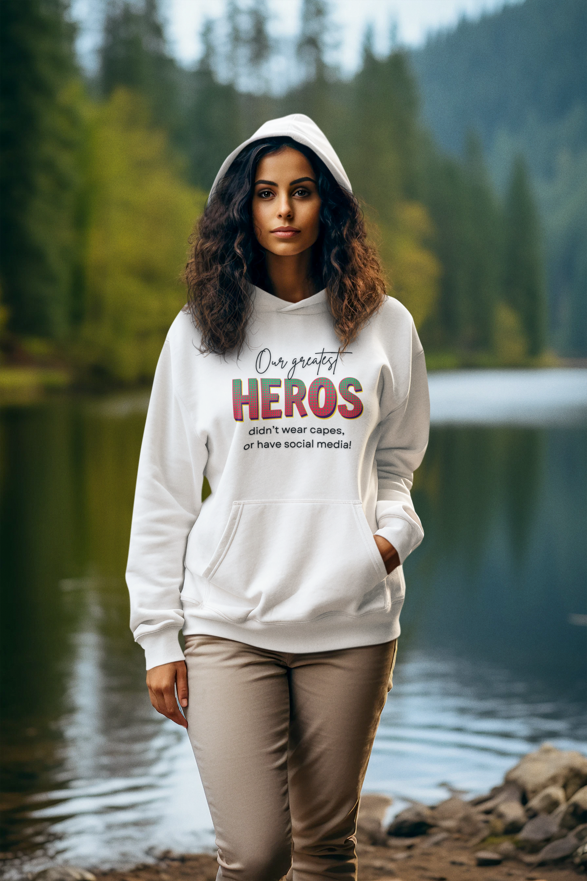 Celebrities aren't Heros, Heros Don't Wear Capes, Black History Hoodie, Social Media Influencers Are Not Heros, 92% Black Women Club Shirt product thumbnail image