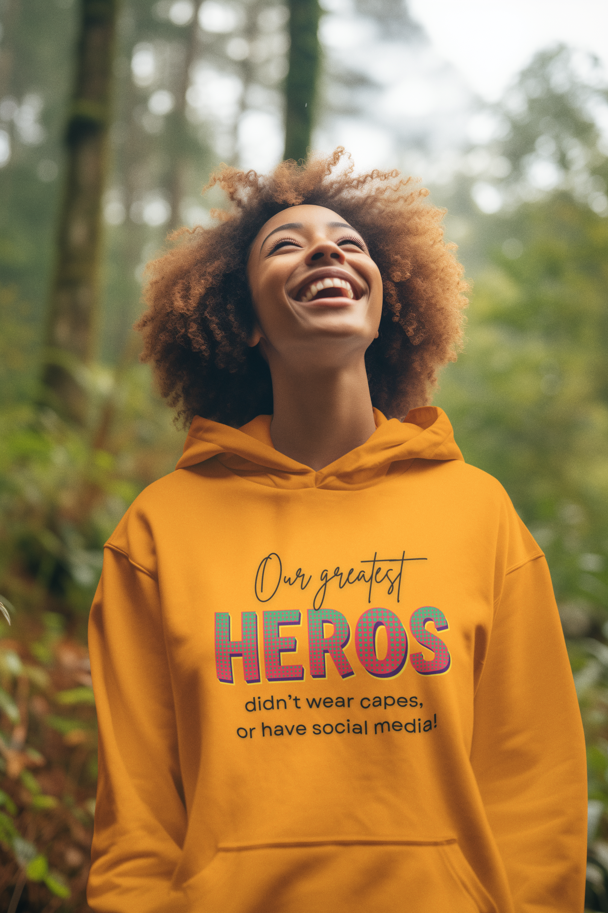 Celebrities aren't Heros, Heros Don't Wear Capes, Black History Hoodie, Social Media Influencers Are Not Heros, 92% Black Women Club Shirt product thumbnail image