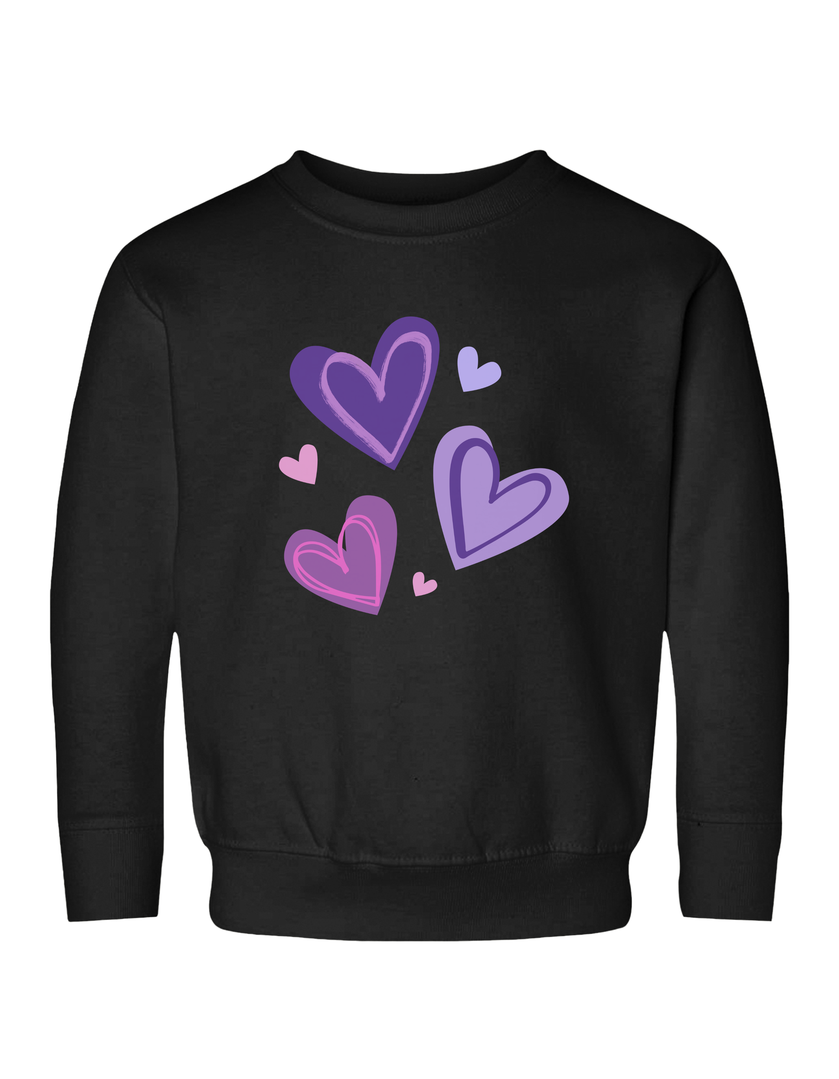 Hearts Toddler Sweatshirt product thumbnail image Hearts Toddler Sweatshirt product thumbnail image