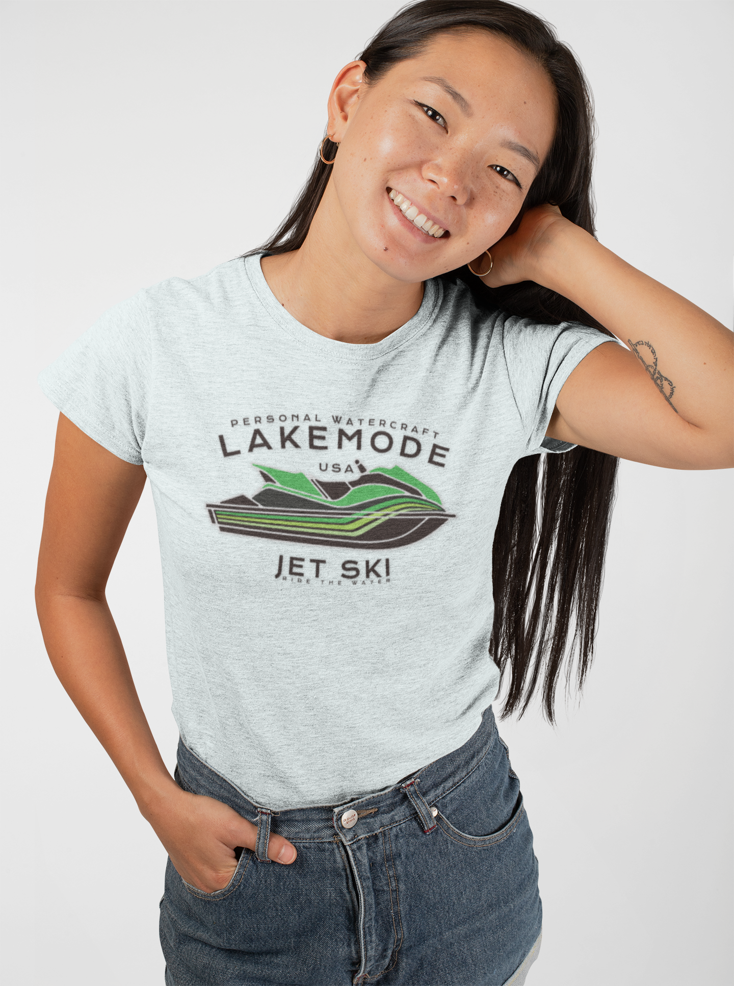 Lake Mode T-shirt, Personal Watercraft T-shirt, Jet Ski T-shirt, Lake t-shirt, Lake Life Jet Ski Shirt, Jet Ski Gift, Watersports T-shirt, Jet Skier Gift product thumbnail image