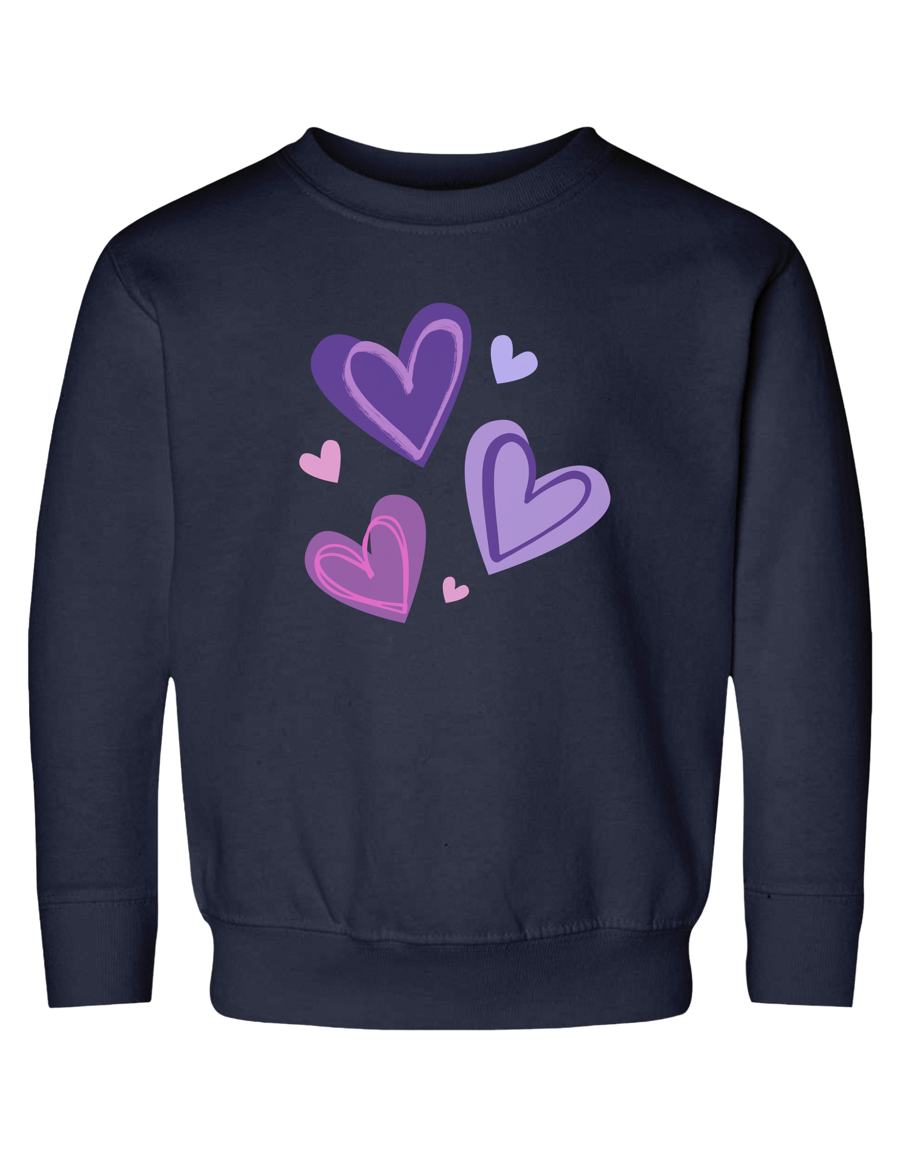 Hearts Toddler Sweatshirt product thumbnail image Hearts Toddler Sweatshirt product thumbnail image