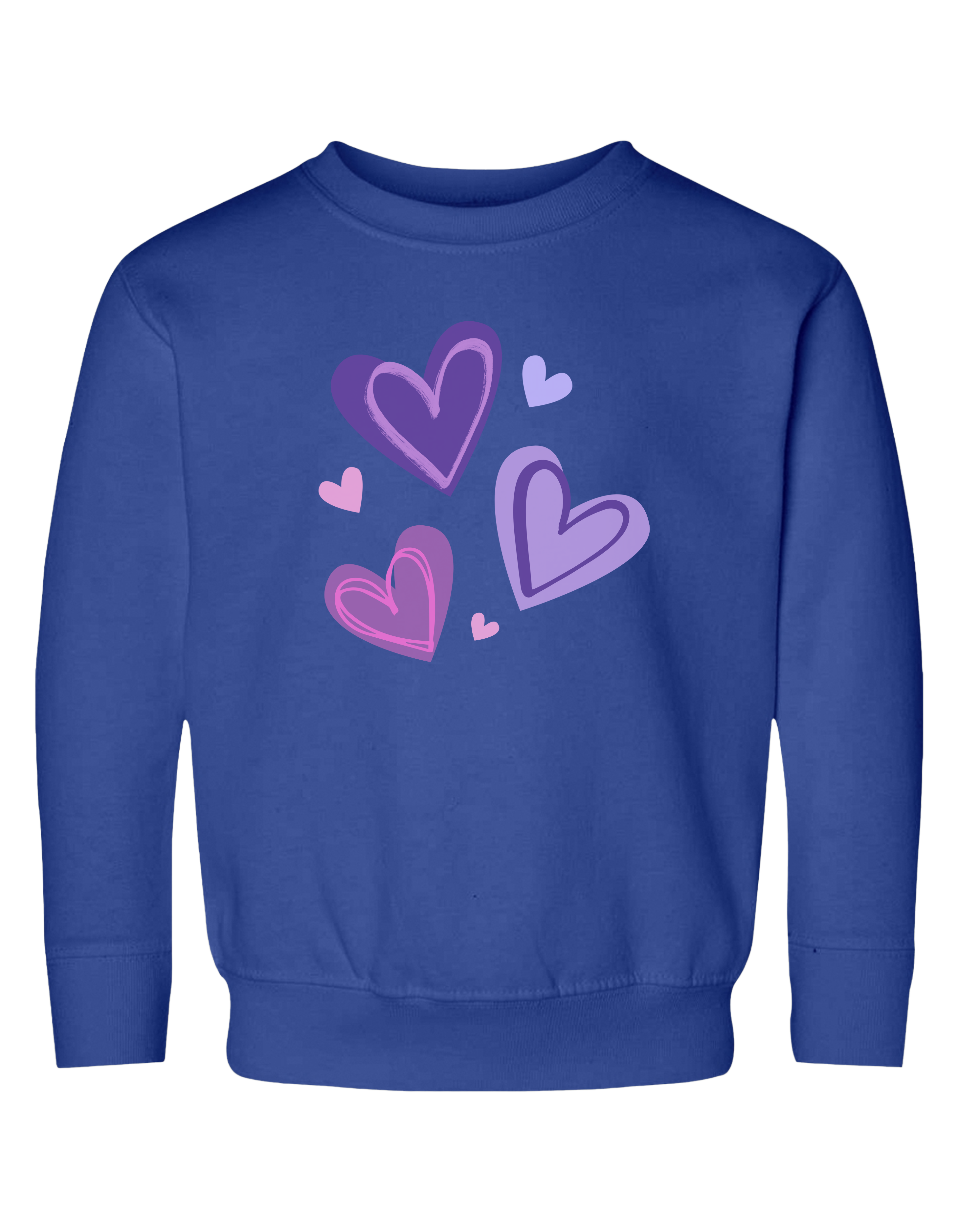 Hearts Toddler Sweatshirt product thumbnail image Hearts Toddler Sweatshirt product thumbnail image
