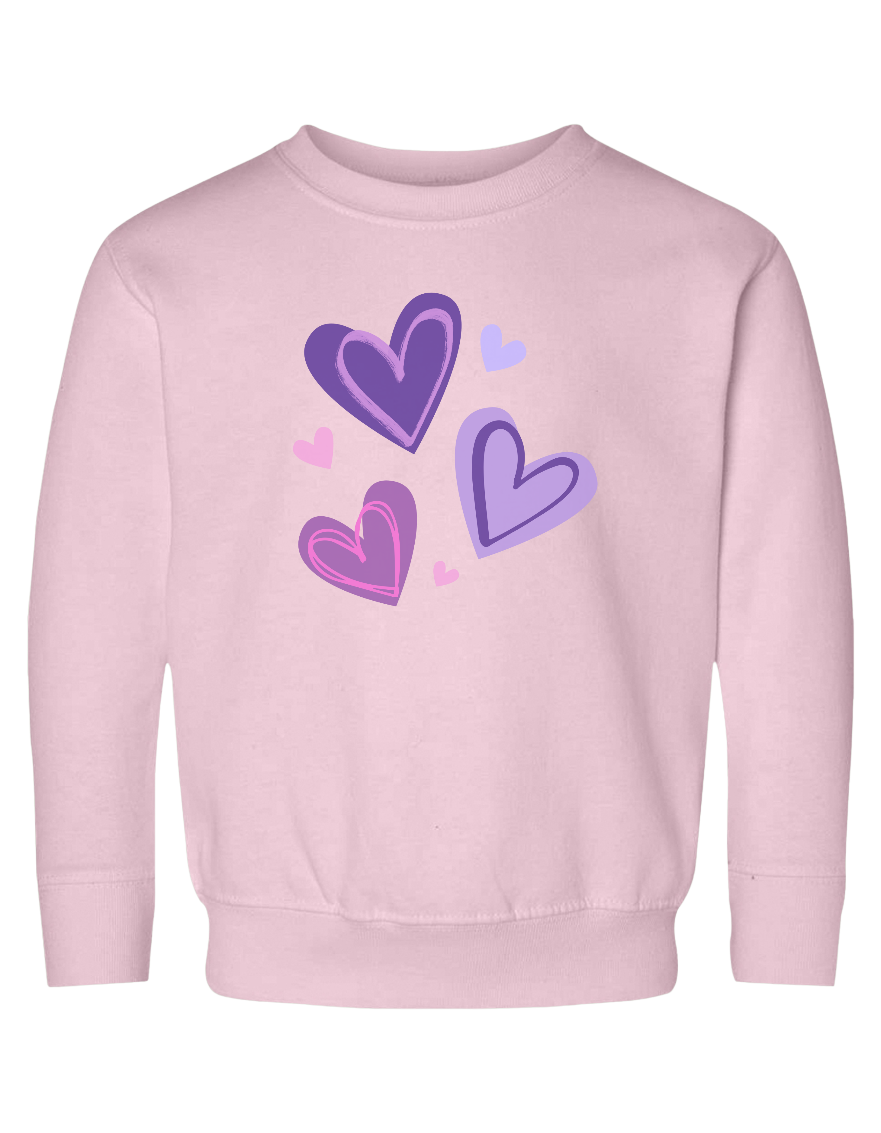 Hearts Toddler Sweatshirt product thumbnail image Hearts Toddler Sweatshirt product thumbnail image