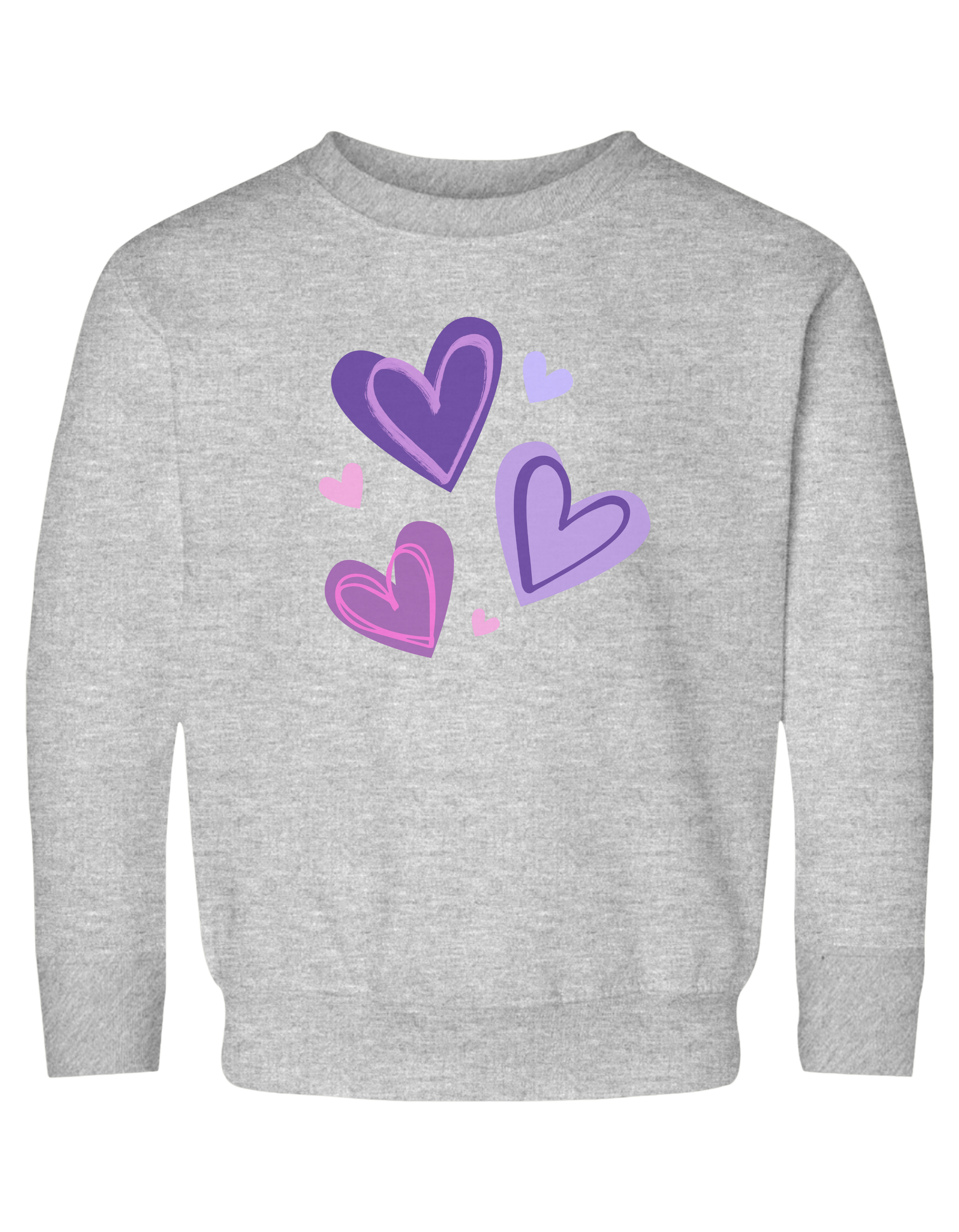 Hearts Toddler Sweatshirt product thumbnail image Hearts Toddler Sweatshirt product thumbnail image