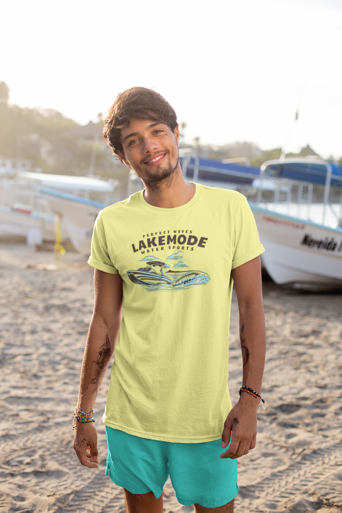 Lake T-shirt, Perfect Waves shirt, Watersports T-shirt, Boating t-shirt, Lake Life T-shirt, Boat shirt, Wake Boat Shirt, Lake Mode, Boating Gift product thumbnail image
