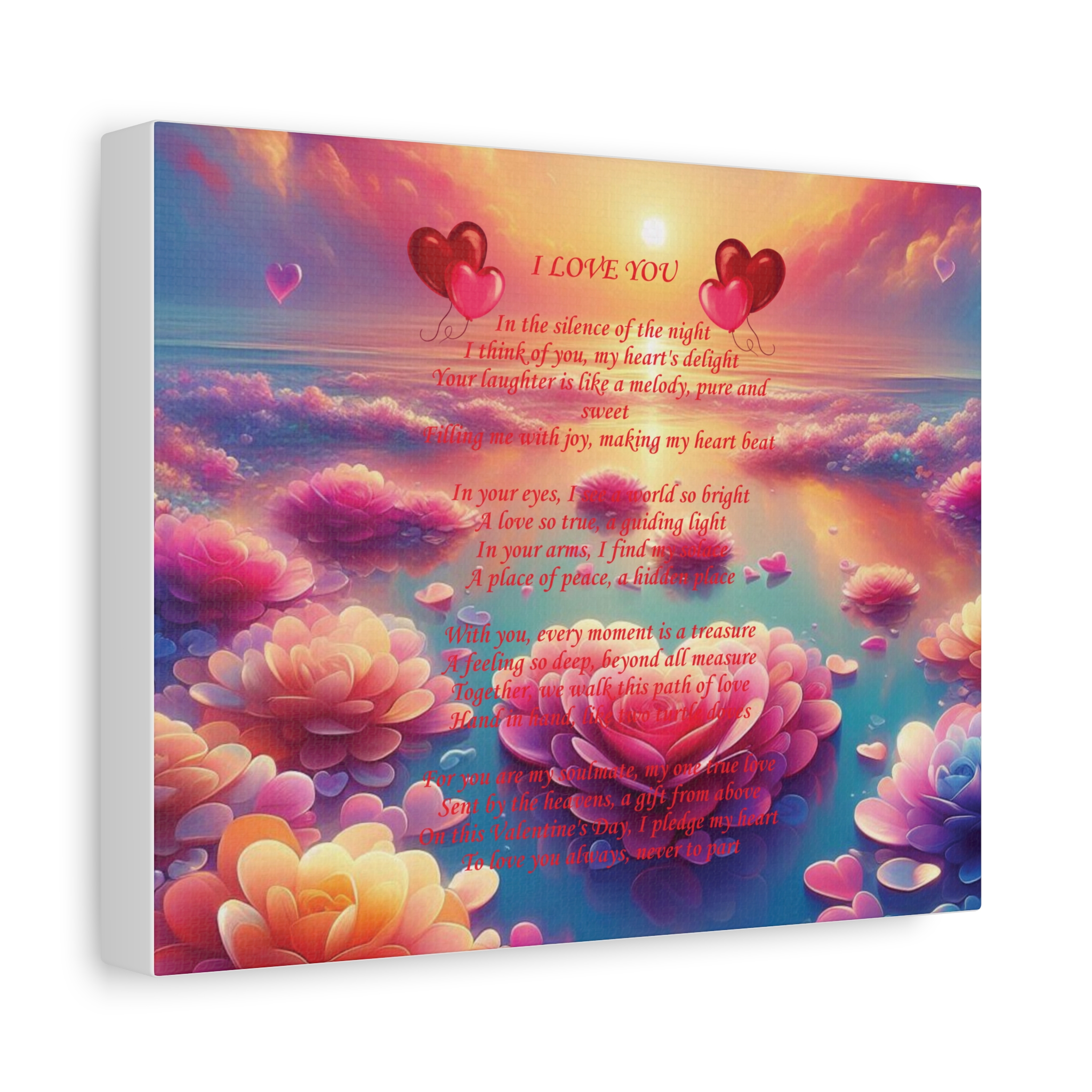 Valentine's Day Matte Canvas, Stretched, 1.25" product thumbnail image Valentine's Day Matte Canvas, Stretched, 1.25" product thumbnail image