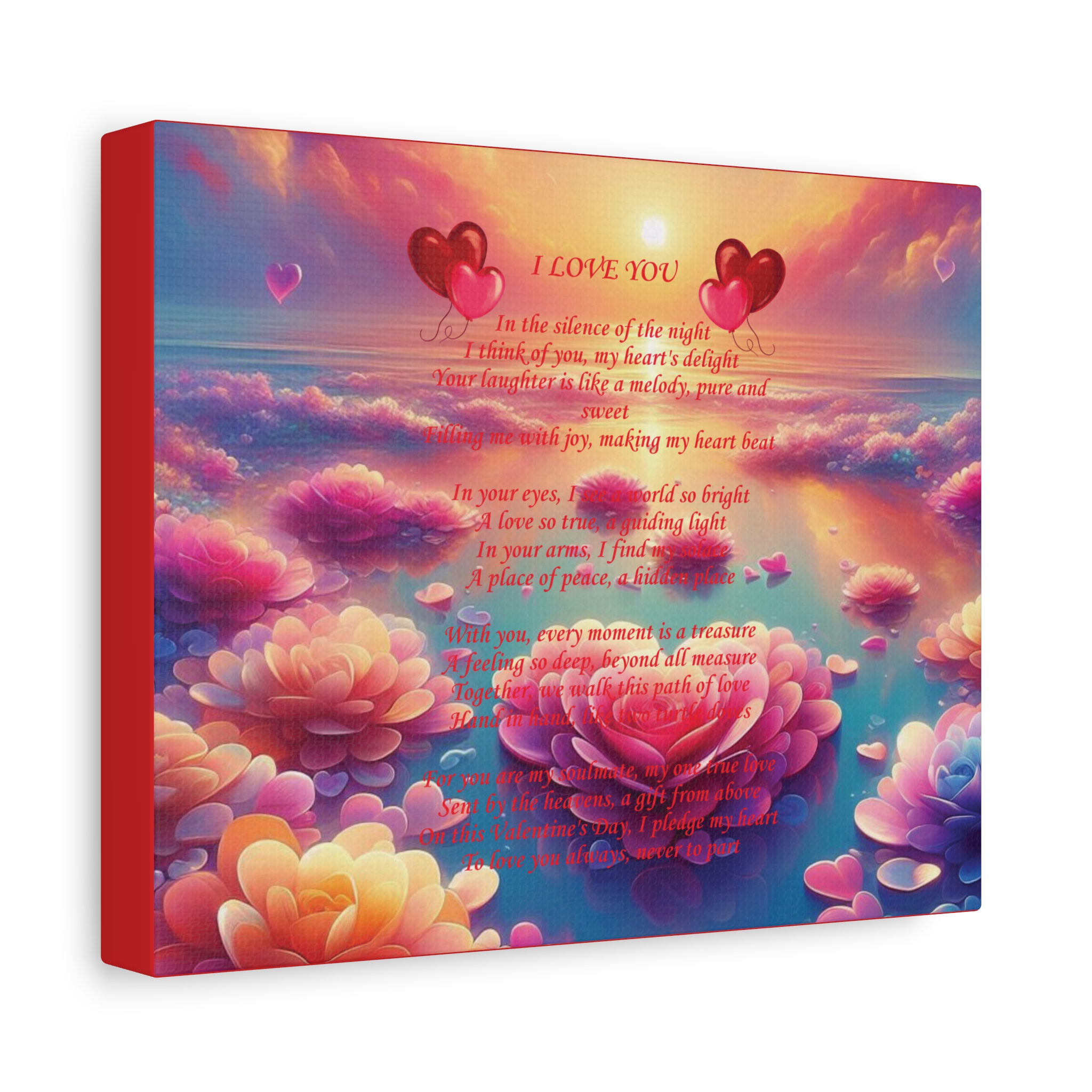 Valentine's Day Matte Canvas, Stretched, 1.25" product thumbnail image Valentine's Day Matte Canvas, Stretched, 1.25" product thumbnail image