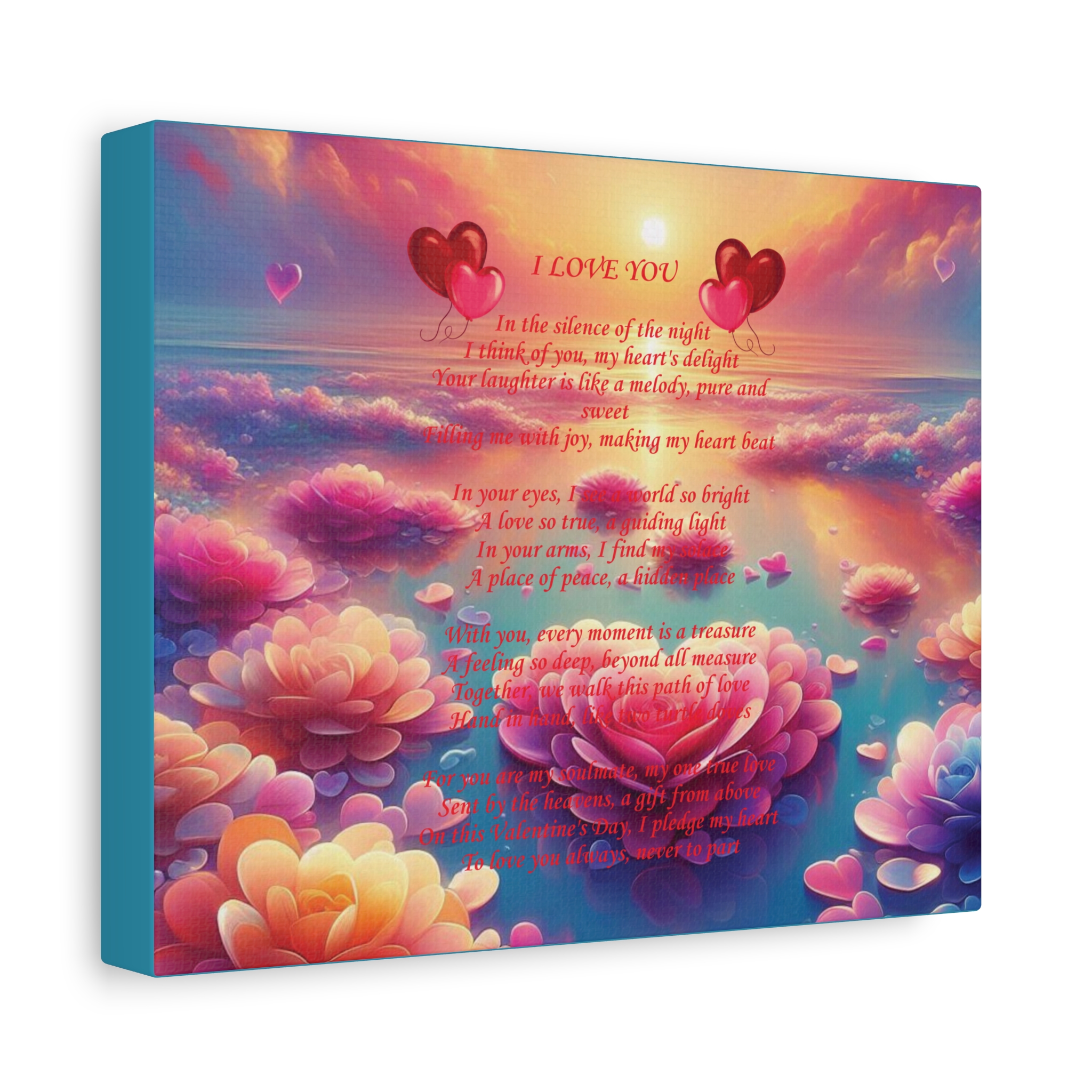 Valentine's Day Matte Canvas, Stretched, 1.25" product thumbnail image Valentine's Day Matte Canvas, Stretched, 1.25" product thumbnail image