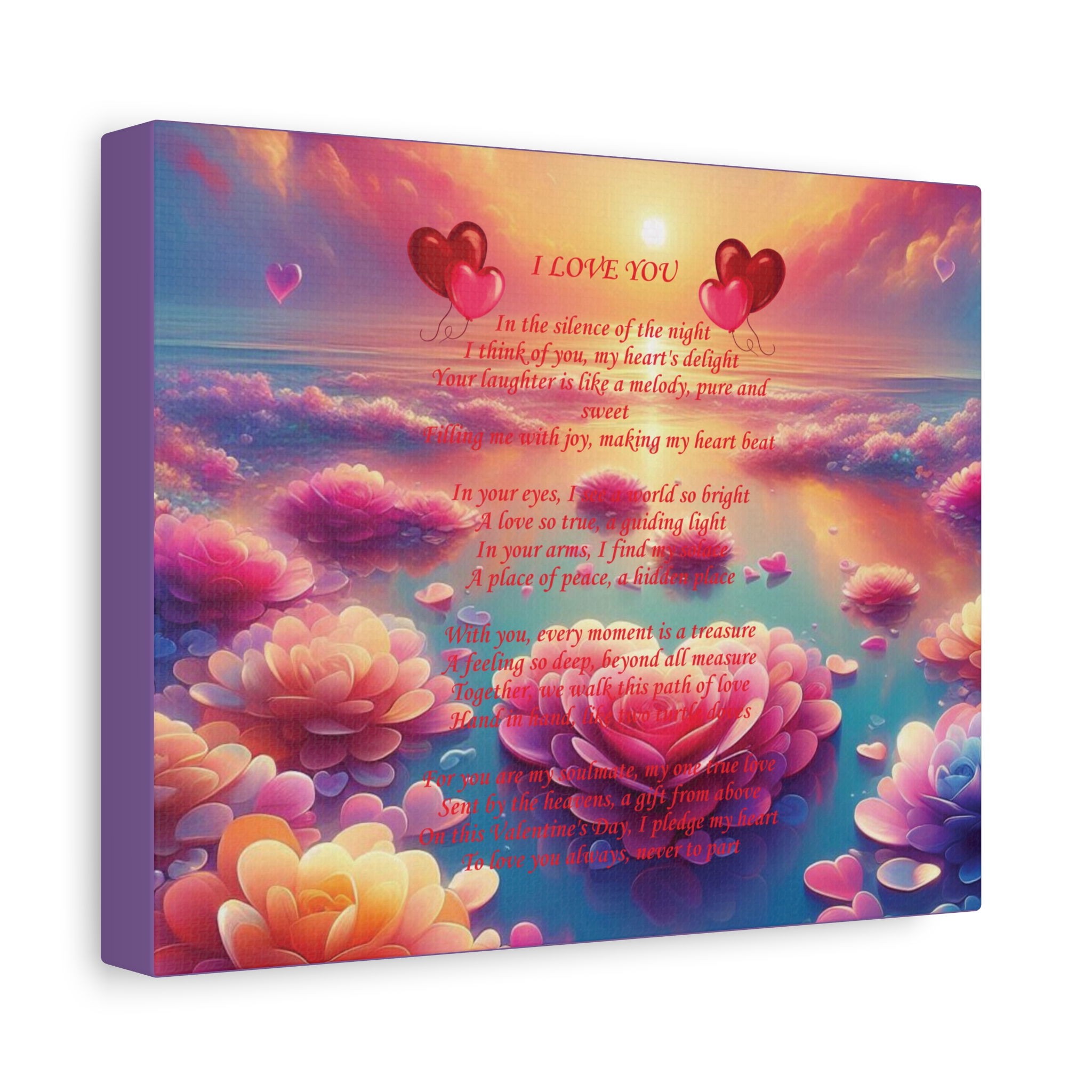 Valentine's Day Matte Canvas, Stretched, 1.25" product thumbnail image Valentine's Day Matte Canvas, Stretched, 1.25" product thumbnail image