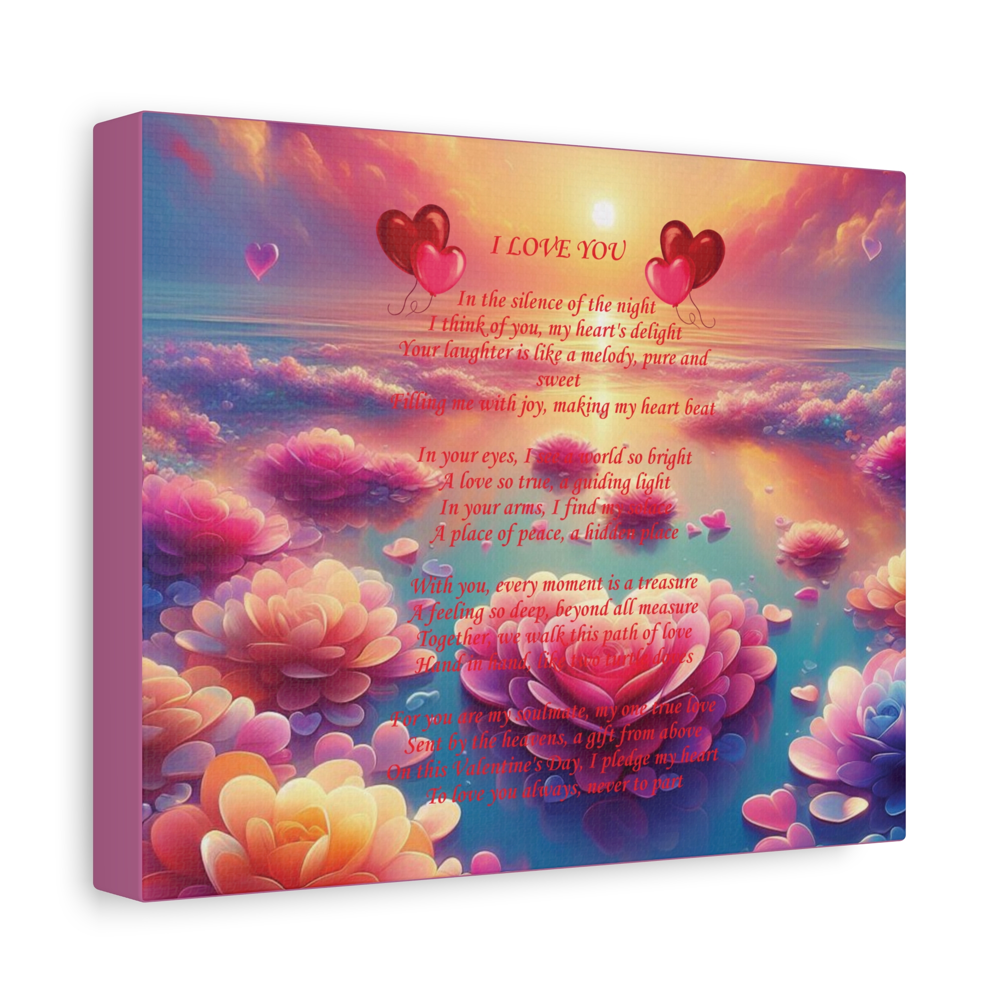 Valentine's Day Matte Canvas, Stretched, 1.25" product thumbnail image Valentine's Day Matte Canvas, Stretched, 1.25" product thumbnail image