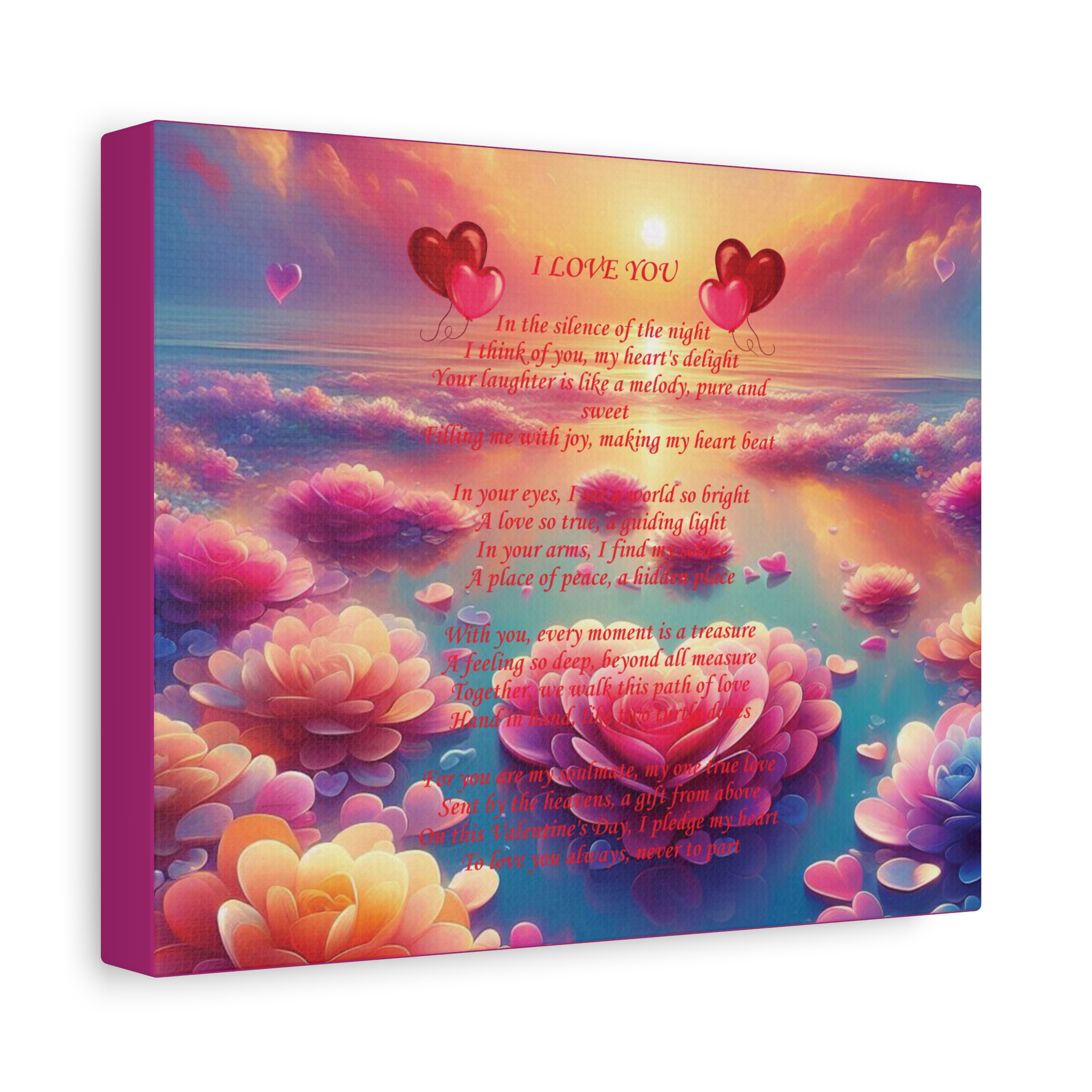 Valentine's Day Matte Canvas, Stretched, 1.25" product thumbnail image Valentine's Day Matte Canvas, Stretched, 1.25" product thumbnail image