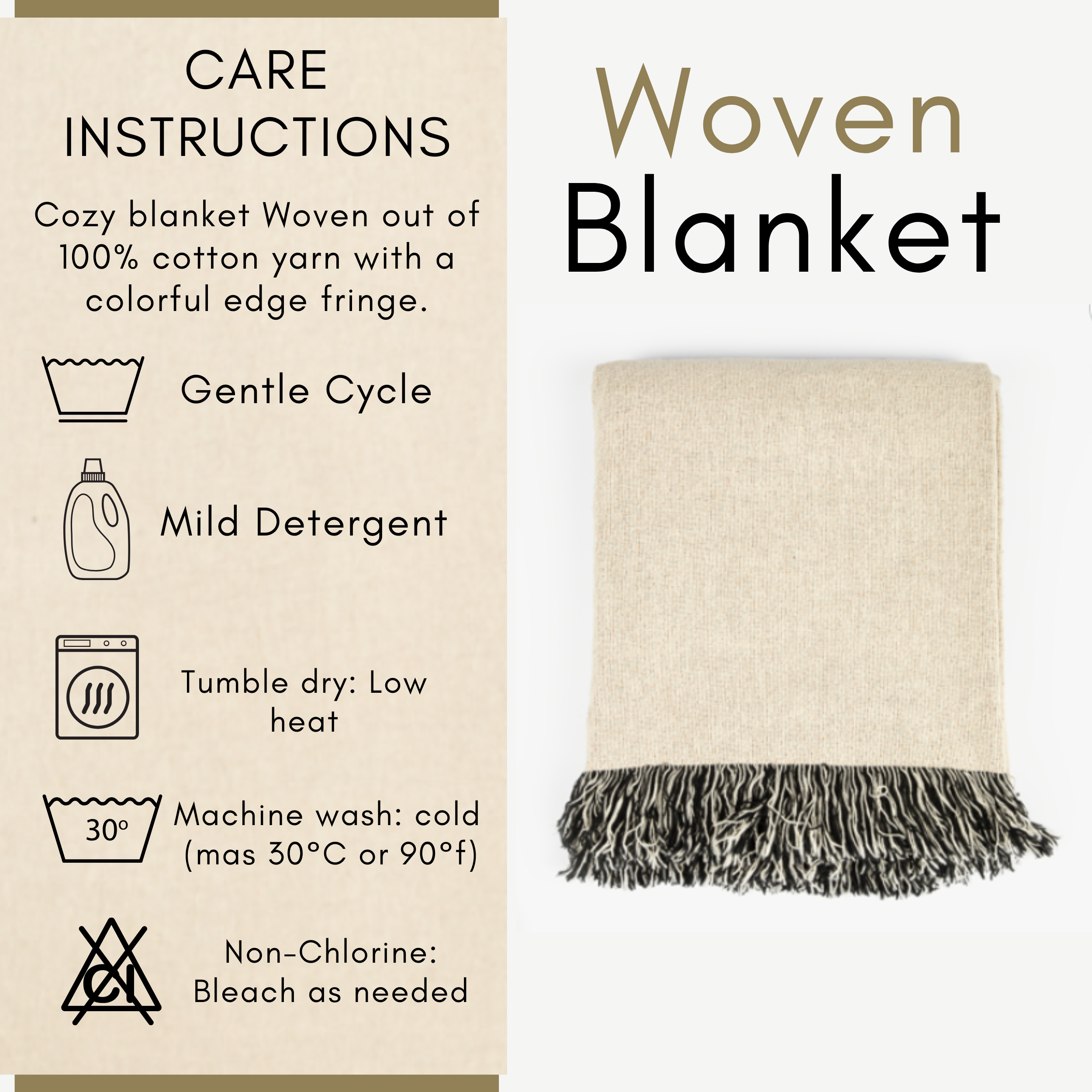 Boho Blanket - Nature-Inspired Blanket product thumbnail image