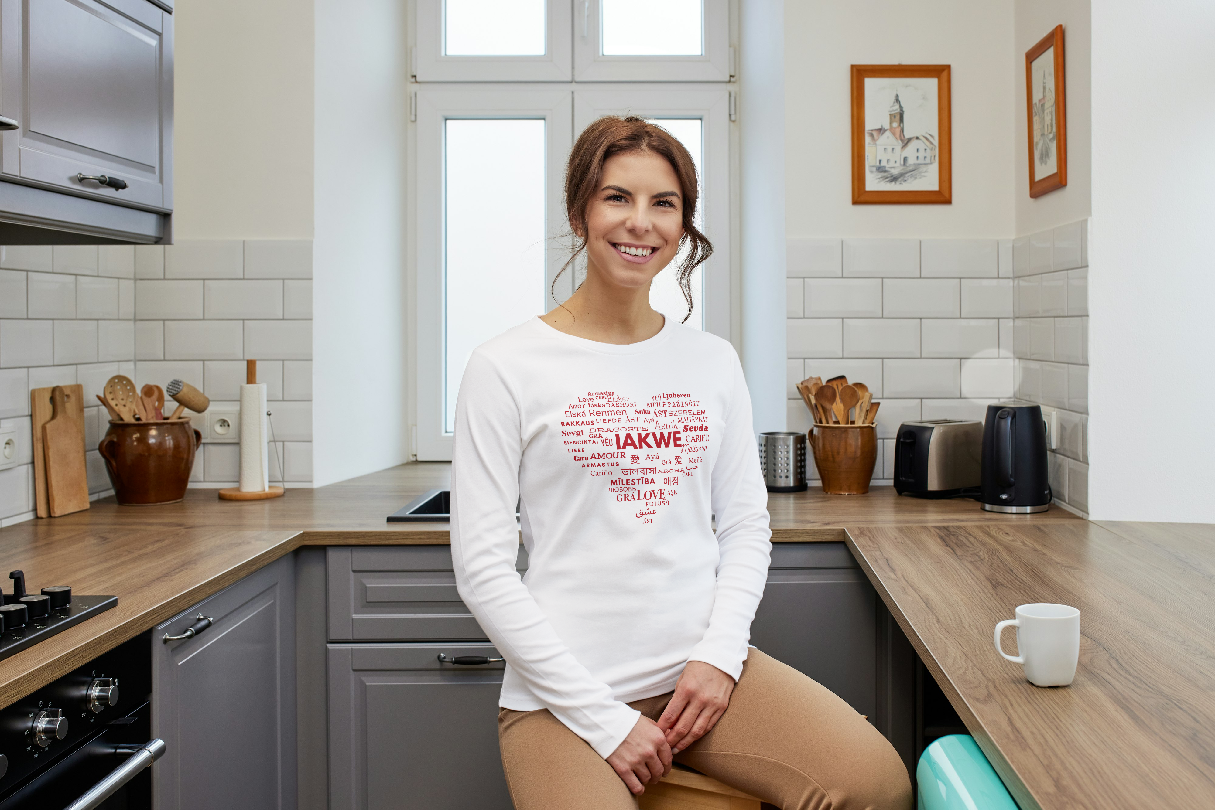 Unisex Adult Long Sleeve Tee - Iakwe Love Shirt Unisex Adult Long Sleeve Tee - Iakwe Love Shirt