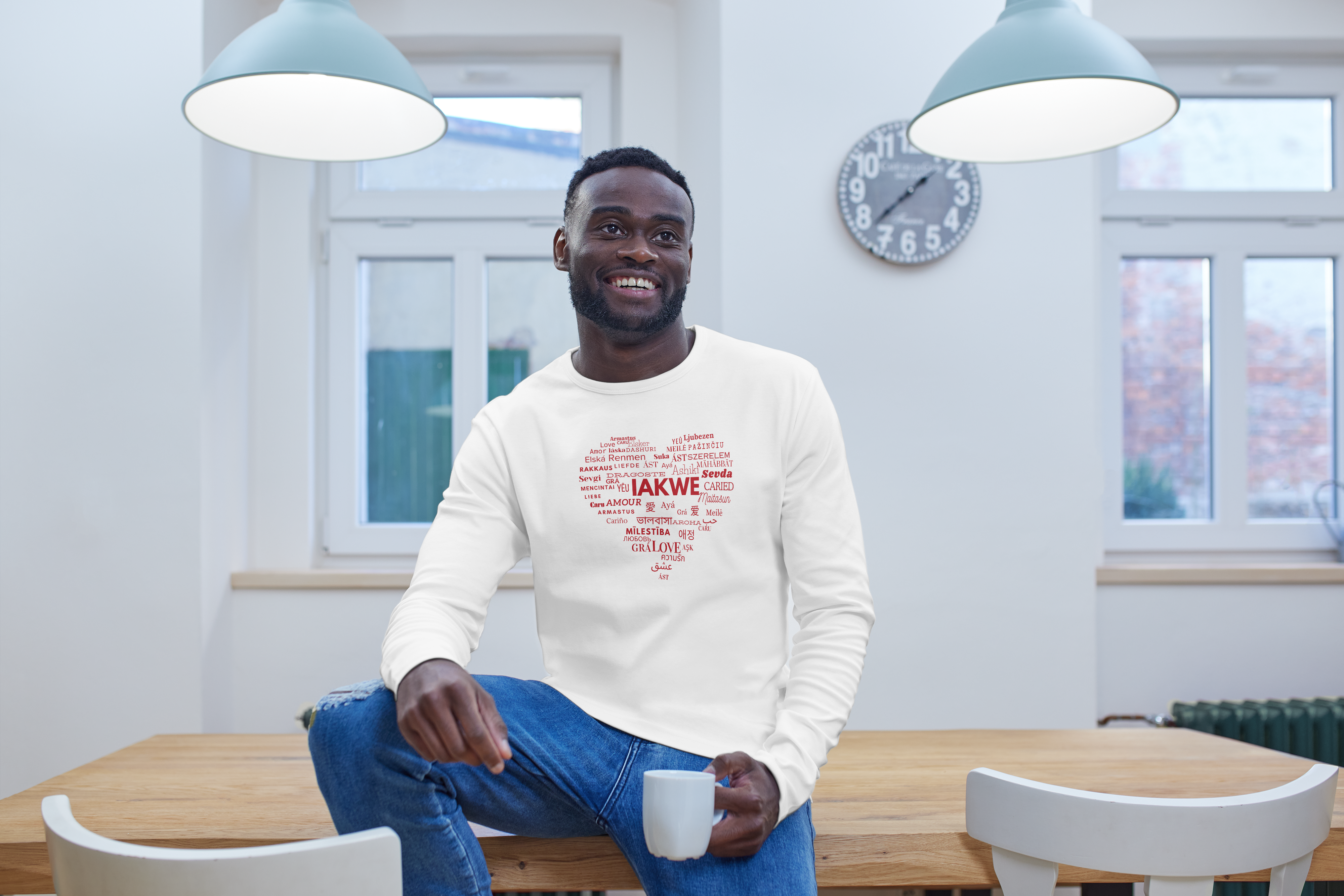 Unisex Adult Long Sleeve Tee - Iakwe Love Shirt product thumbnail image Unisex Adult Long Sleeve Tee - Iakwe Love Shirt product thumbnail image