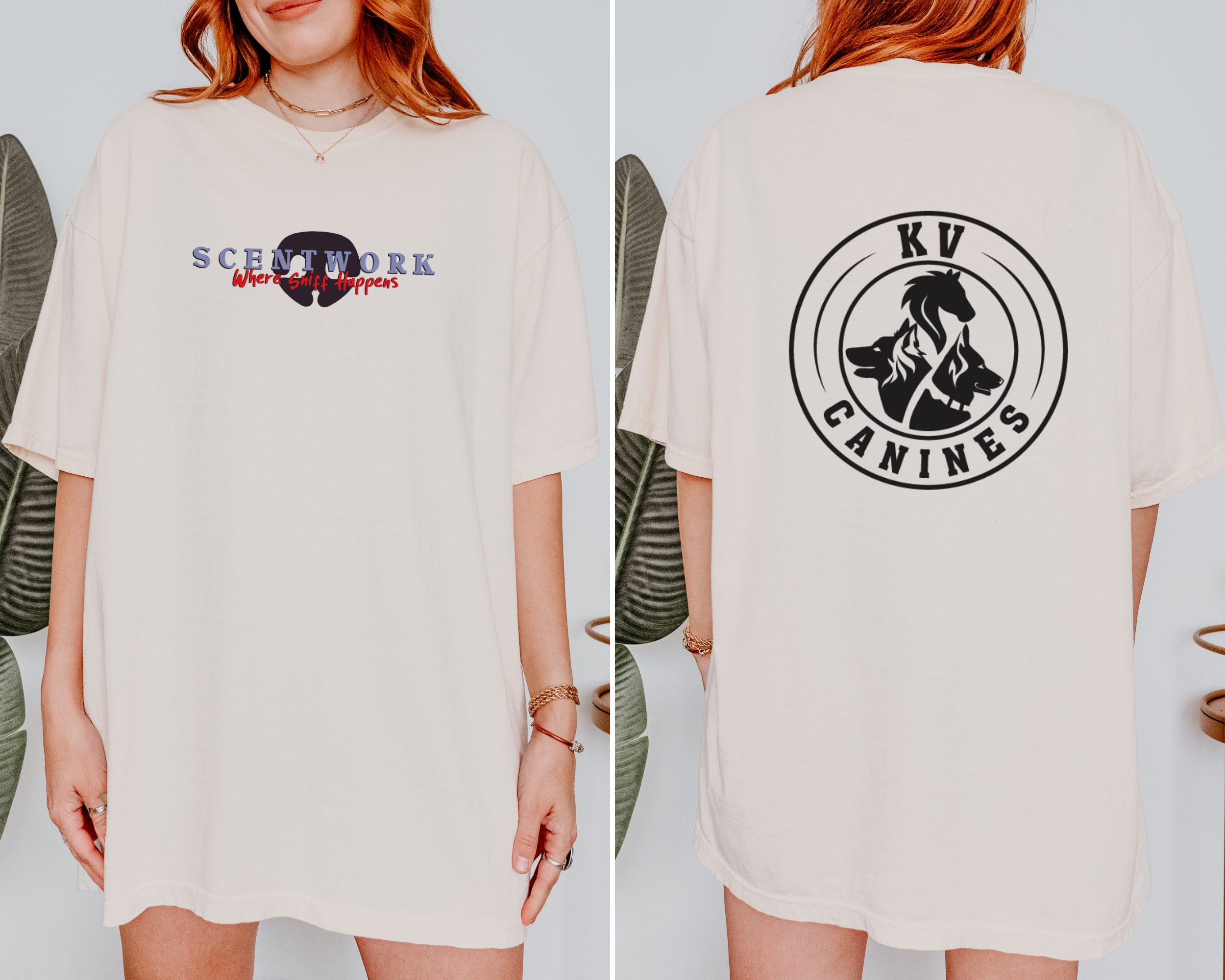 SCENTWORK. Where Sniff Happens T-SHIRT product thumbnail image