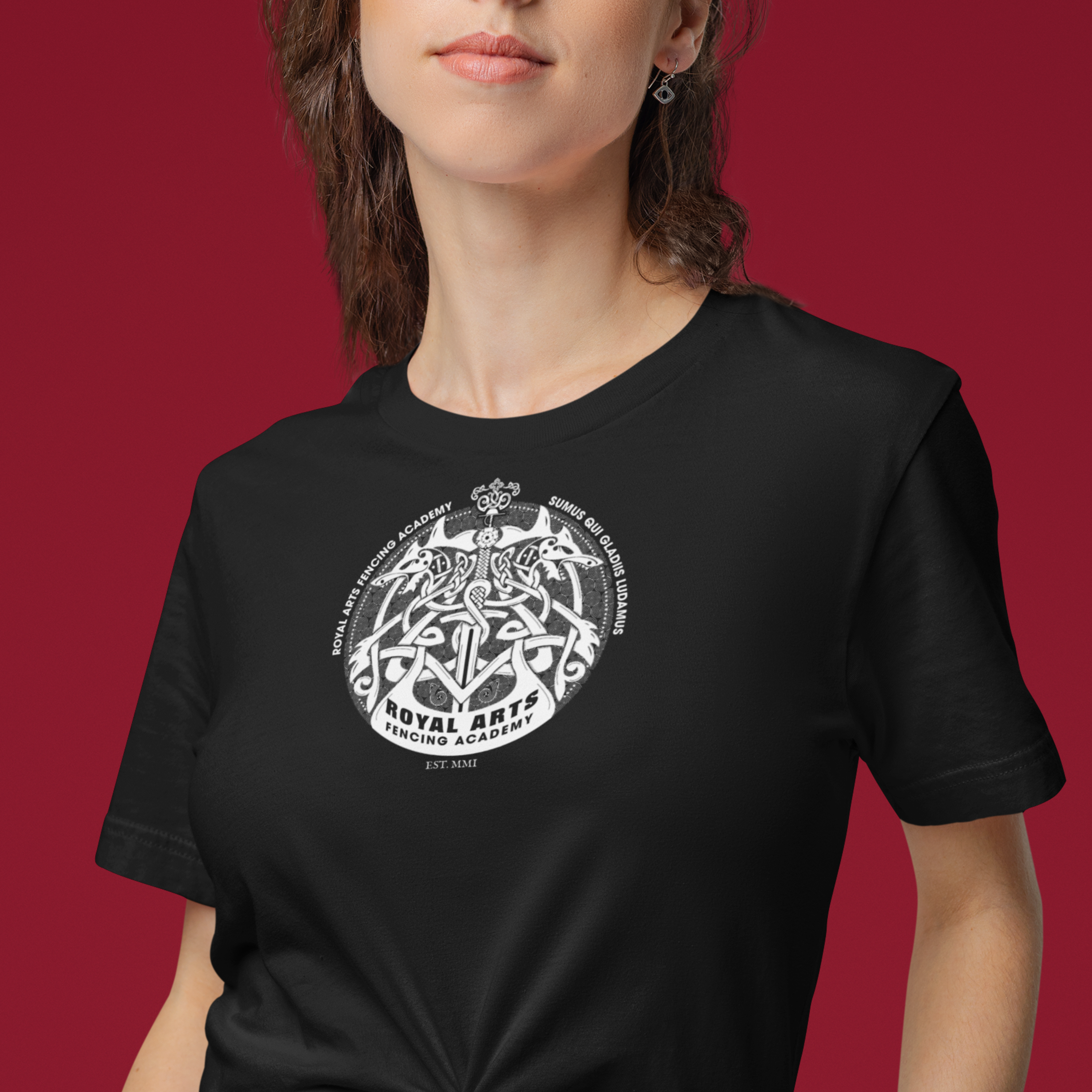 Royal Arts Dragon Knotwork | Gildan Unisex Heavy Cotton Royal Arts Dragon Knotwork | Gildan Unisex Heavy Cotton