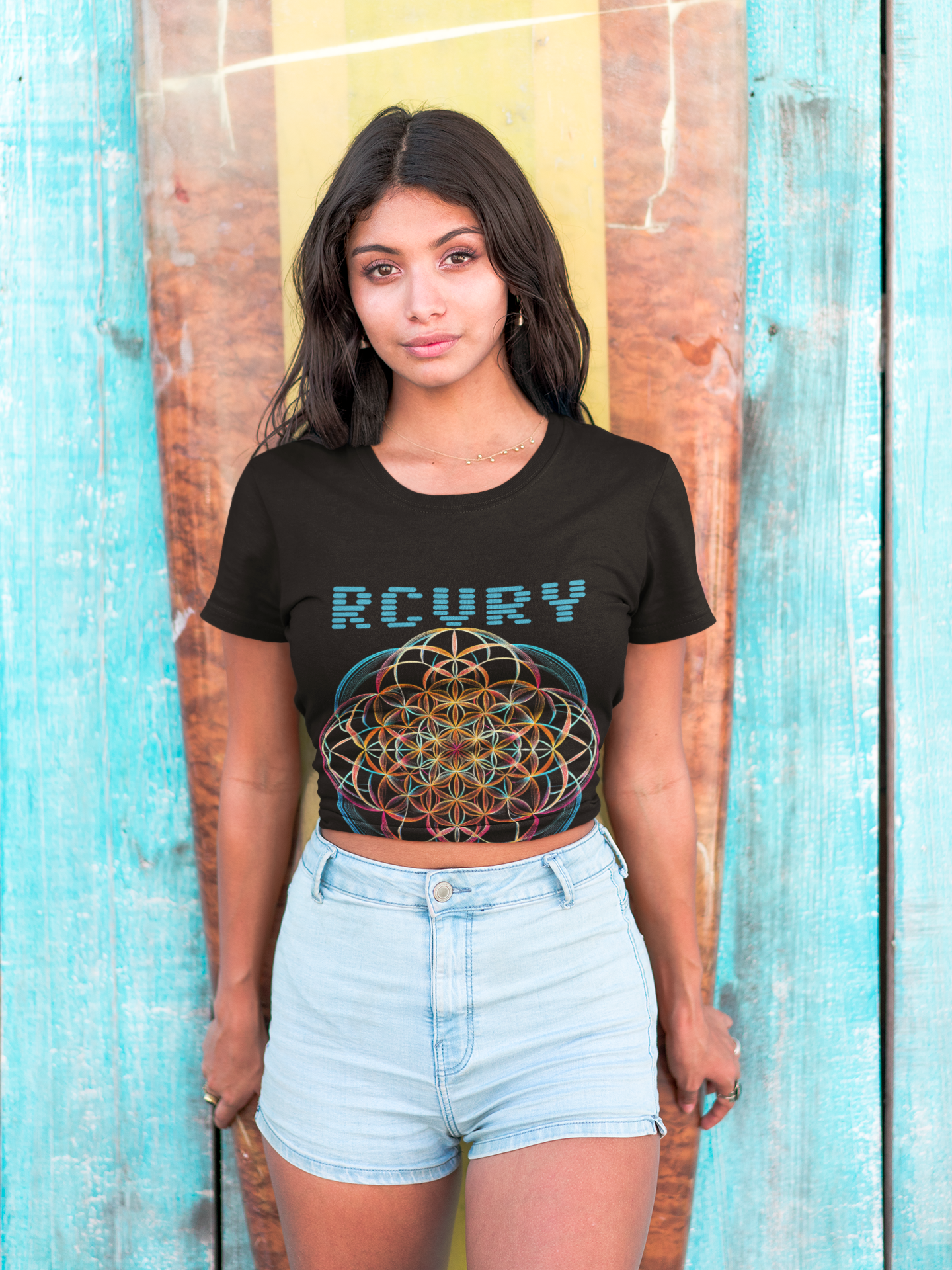 RCVRY Flower of Life T-Shirt product thumbnail image