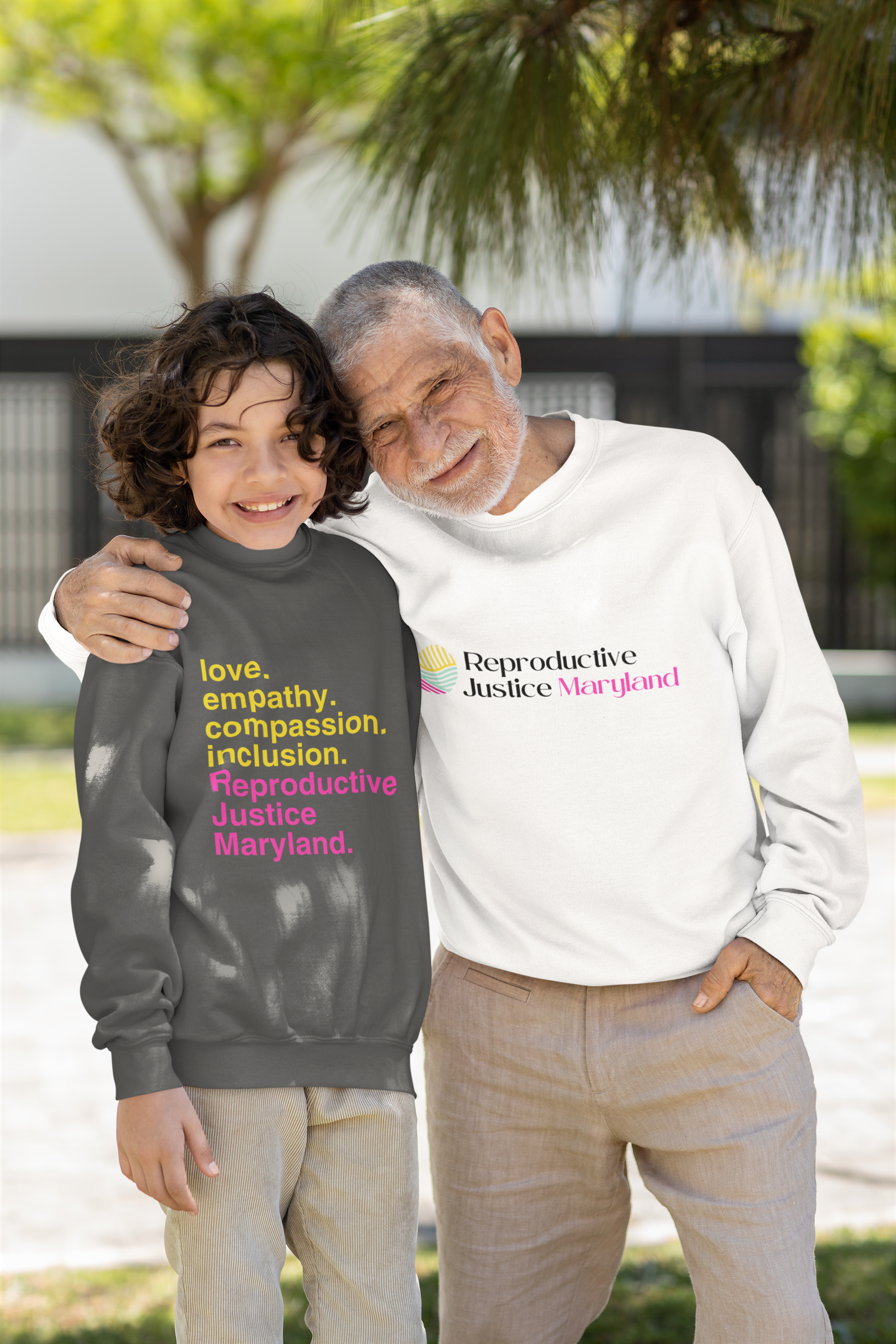 Kids RJM Love Crewneck Sweatshirt product thumbnail image Kids RJM Love Crewneck Sweatshirt product thumbnail image