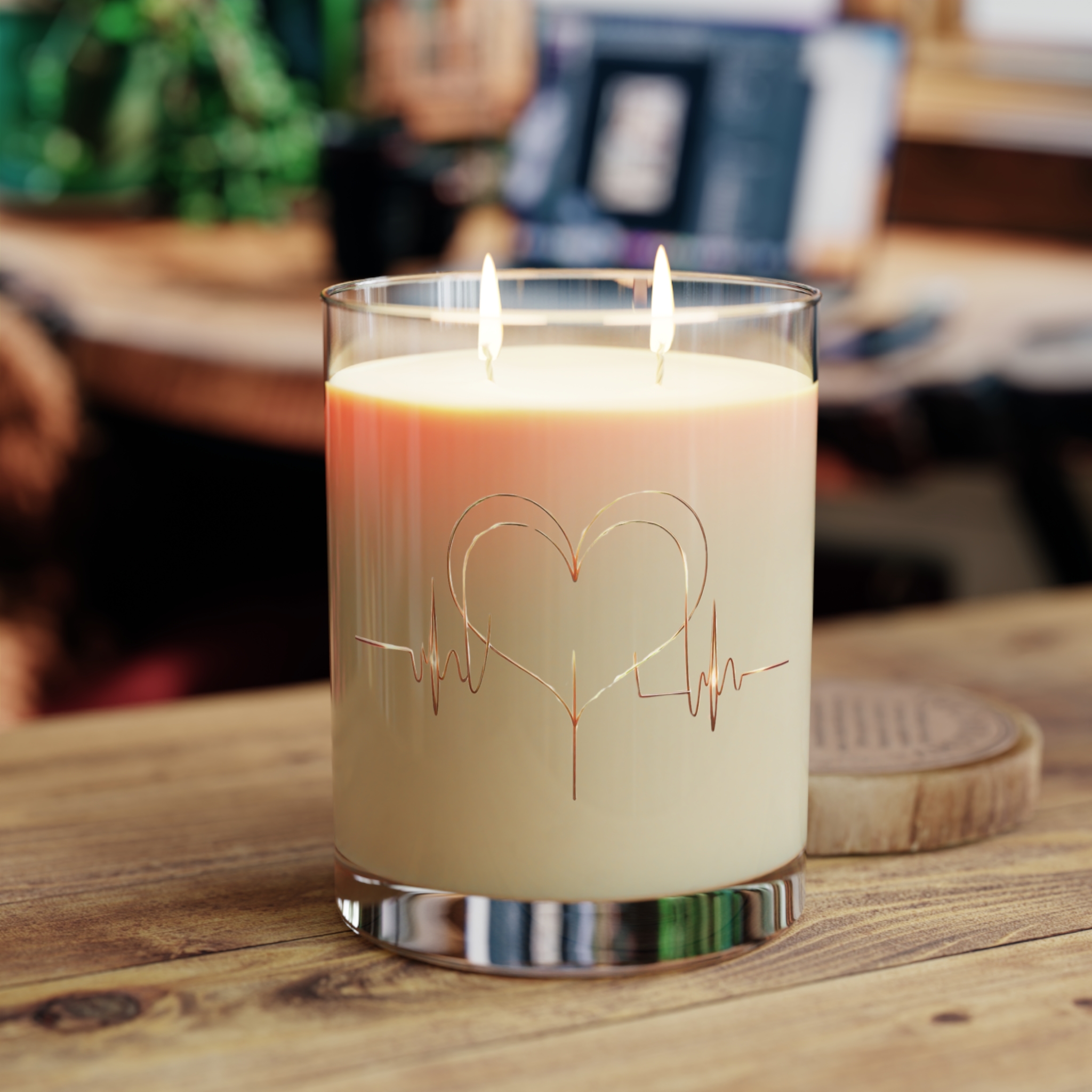 Luxury Heartbeat Love Scented Candle product thumbnail image Luxury Heartbeat Love Scented Candle product thumbnail image