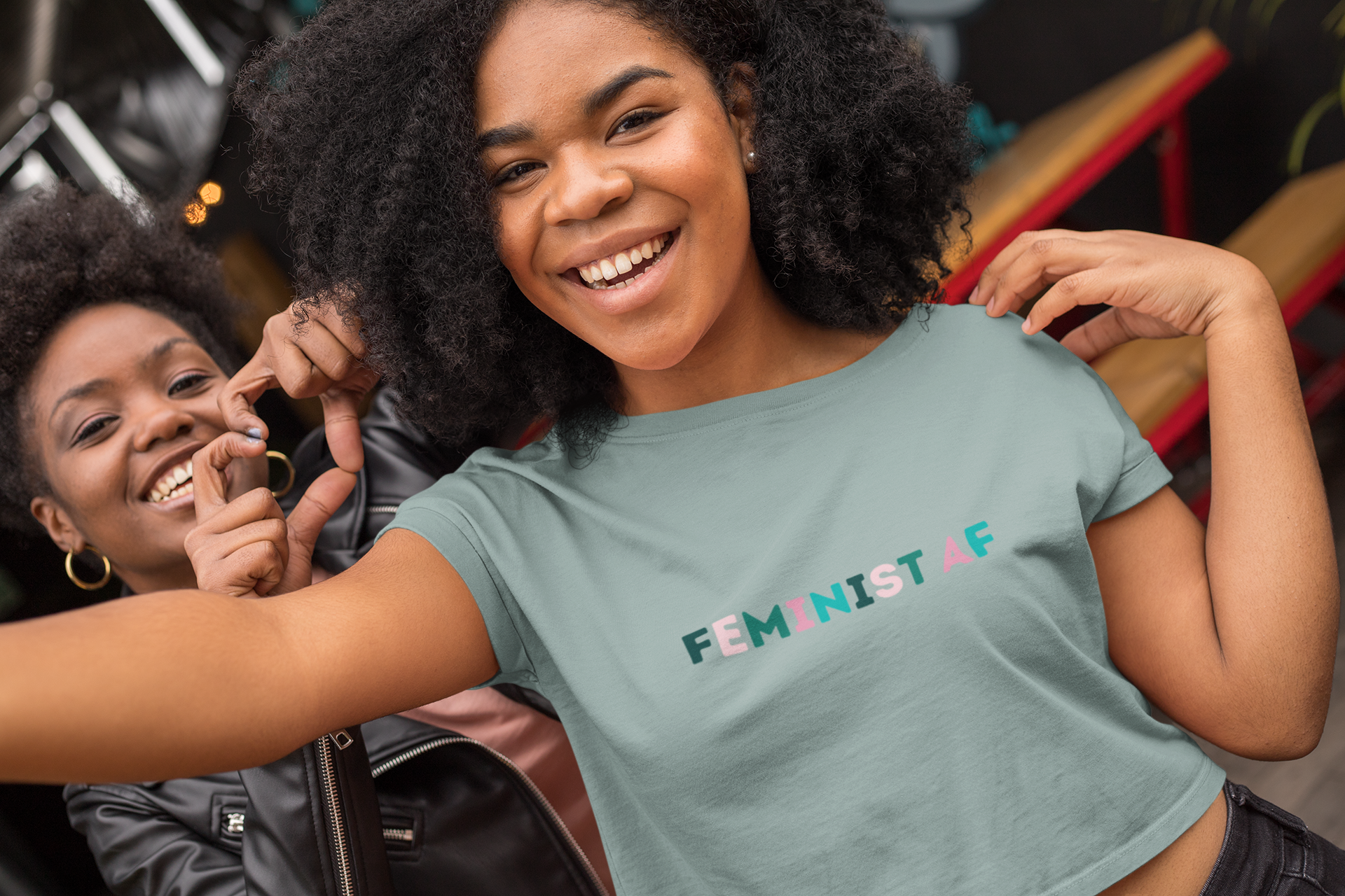 Feminist AF Crop Top Feminist AF Crop Top