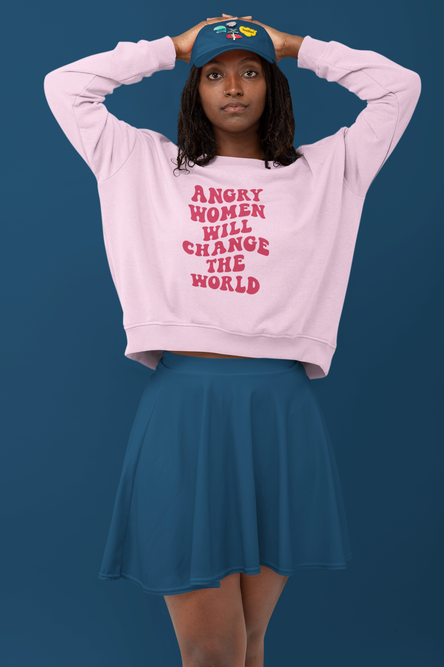 Angry Women Crewneck Sweatshirt product thumbnail image Angry Women Crewneck Sweatshirt product thumbnail image