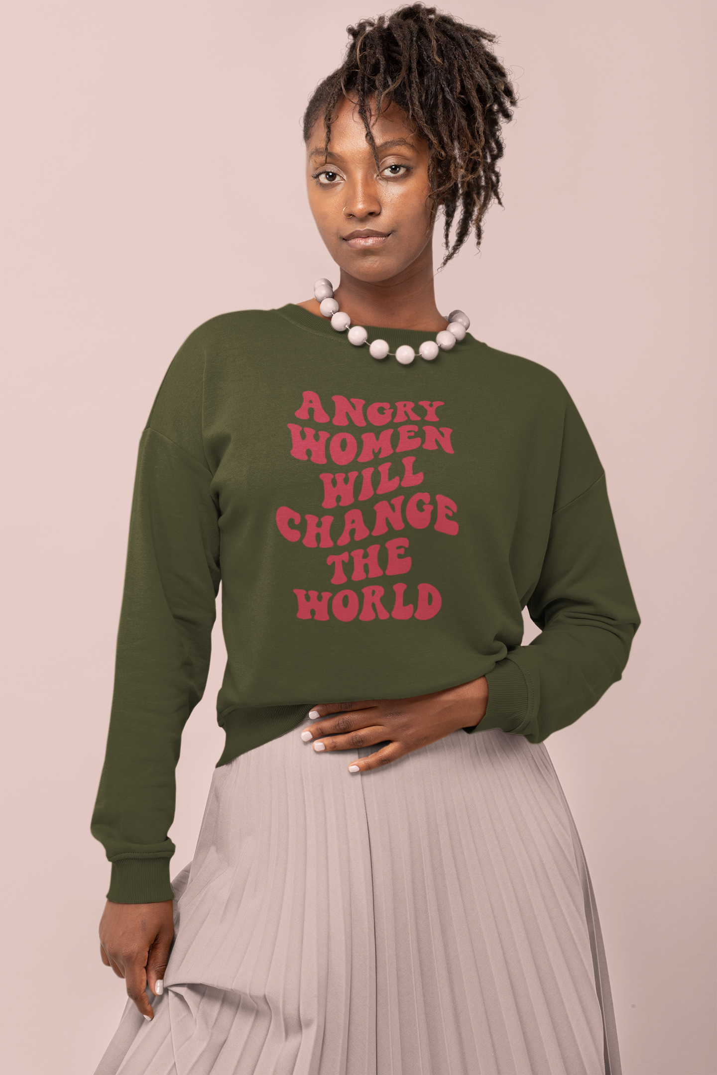Angry Women Crewneck Sweatshirt product thumbnail image Angry Women Crewneck Sweatshirt product thumbnail image