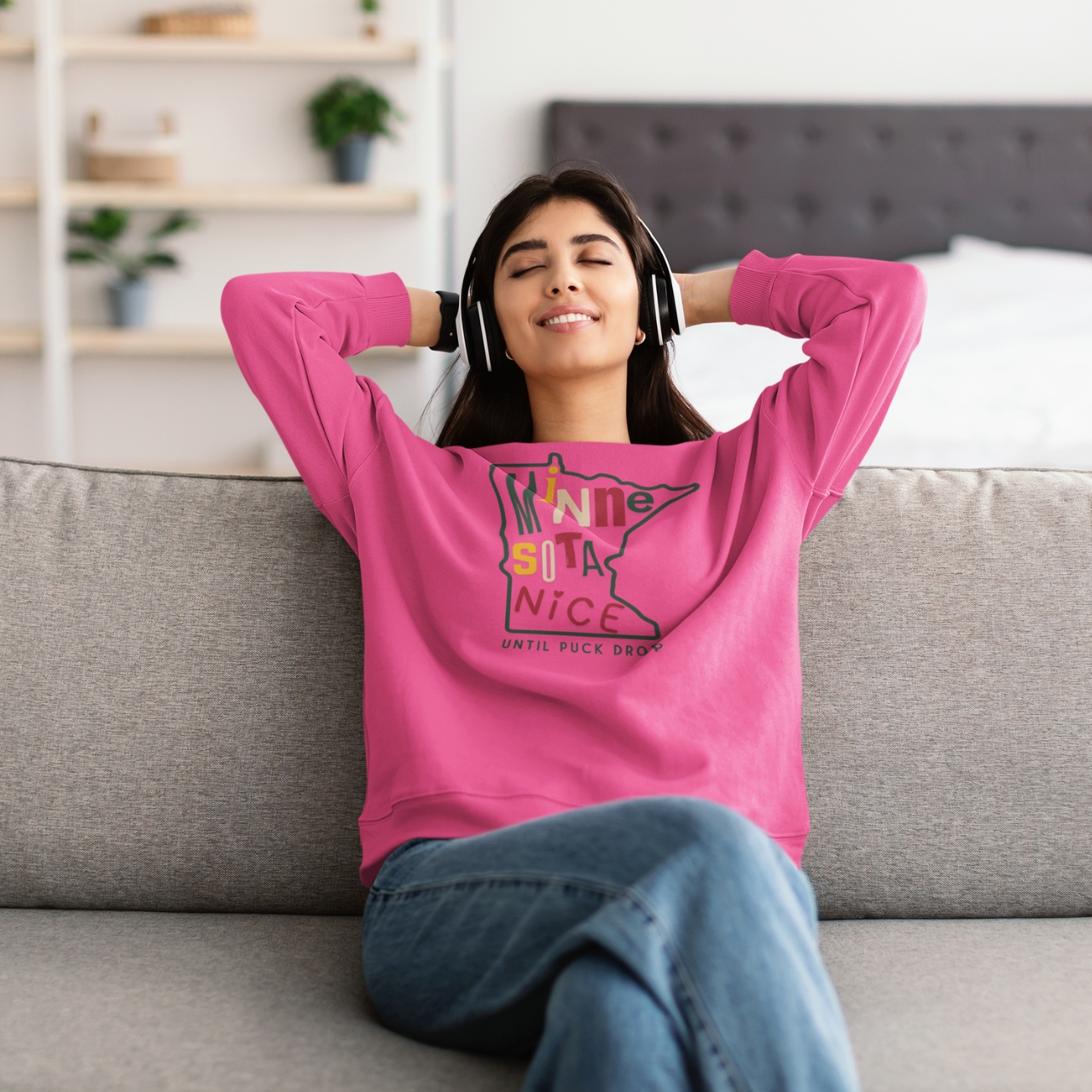 Minnesota Nice Until Puck Drop Sweatshirt | Hockey Fan Gift | State of Hockey | MN Wild Fan Shirt | Funny Minnesota Hockey Tee product thumbnail image Minnesota Nice Until Puck Drop Sweatshirt | Hockey Fan Gift | State of Hockey | MN Wild Fan Shirt | Funny Minnesota Hockey Tee product thumbnail image