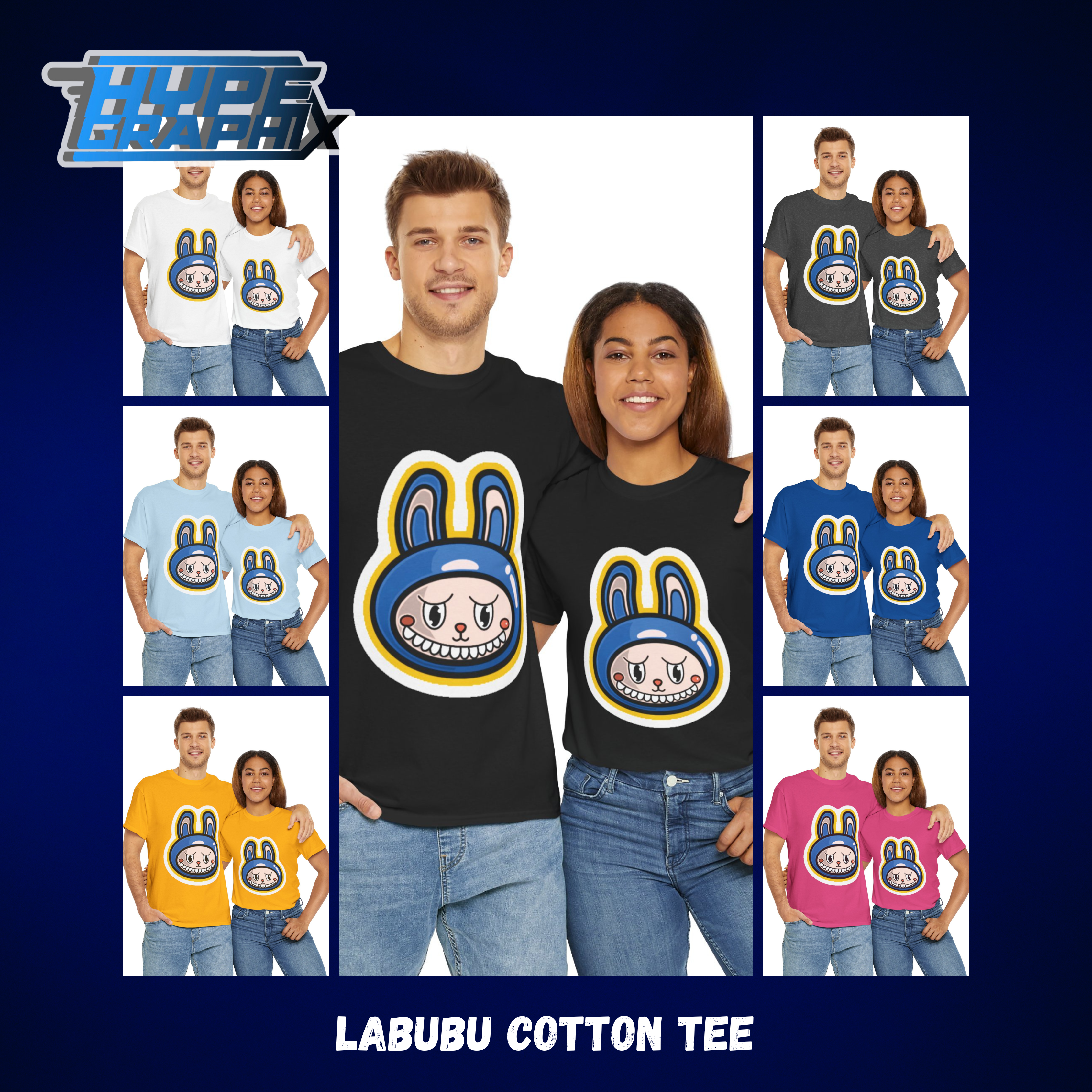 LABUBU Unisex Heavy Cotton Tee product thumbnail image