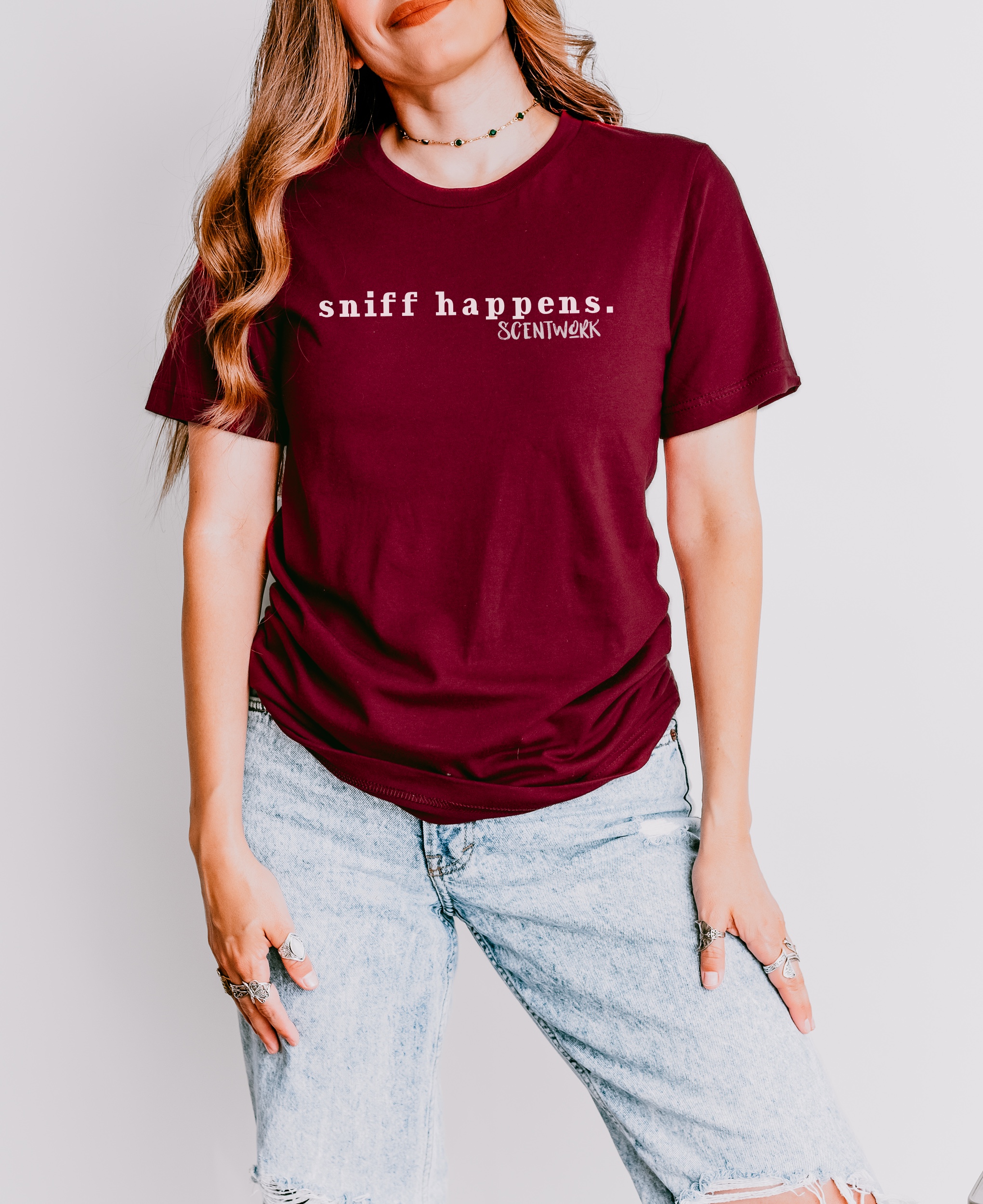 SNIFF HAPPENS Tee product thumbnail image SNIFF HAPPENS Tee product thumbnail image