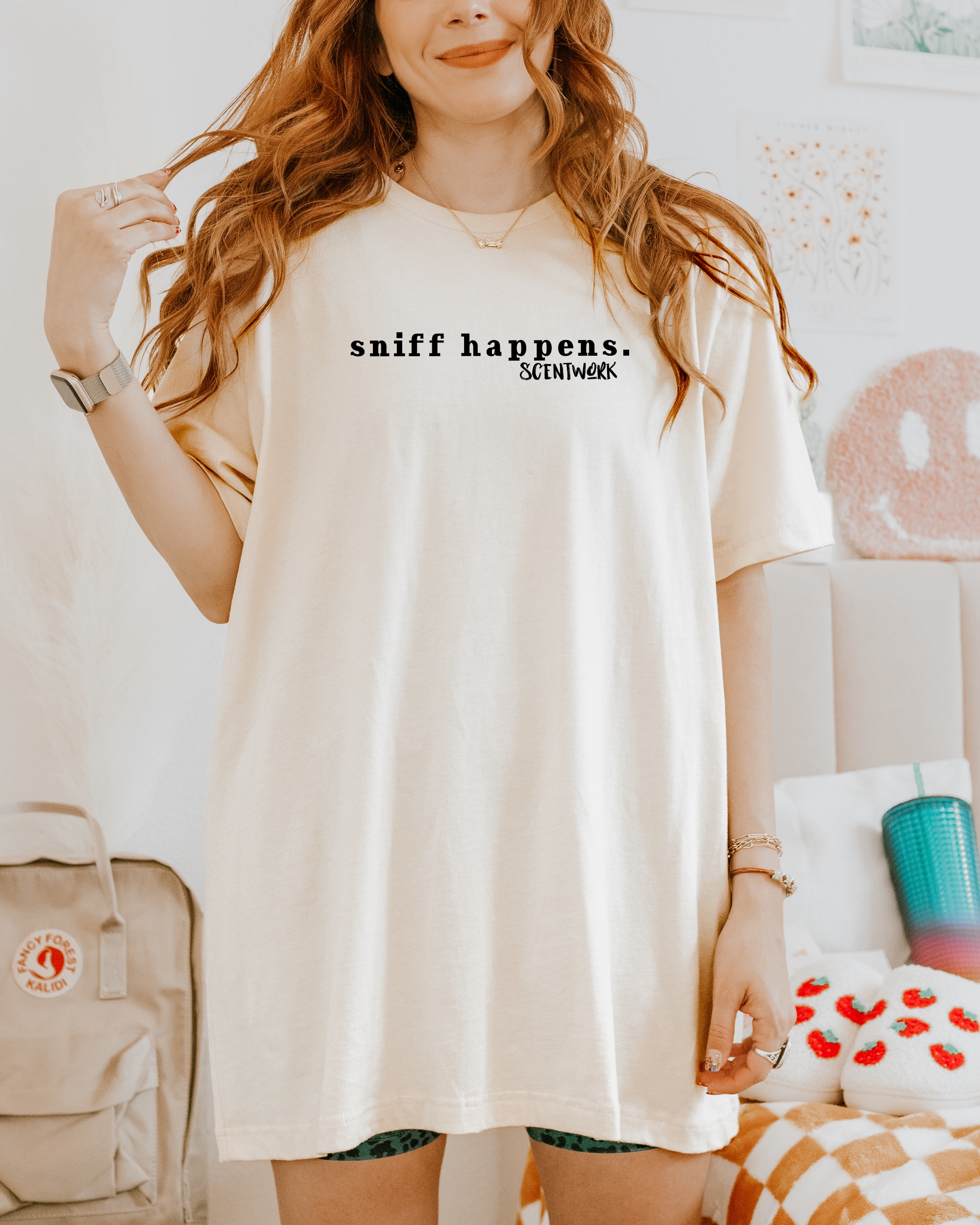 SNIFF HAPPENS Tee product thumbnail image SNIFF HAPPENS Tee product thumbnail image