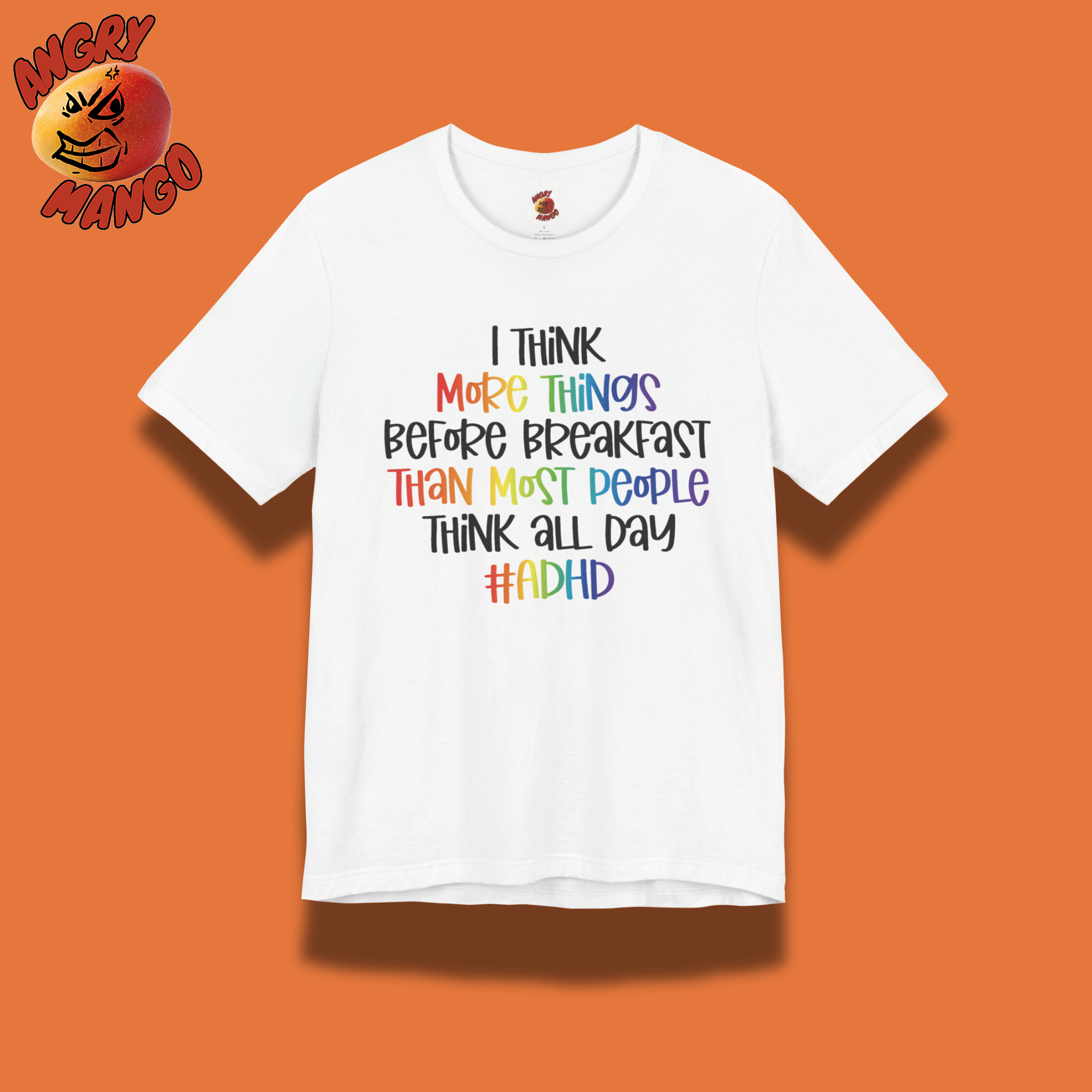 ADHD Morning Thinker Tee XS-5XL ADHD Morning Thinker Tee XS-5XL