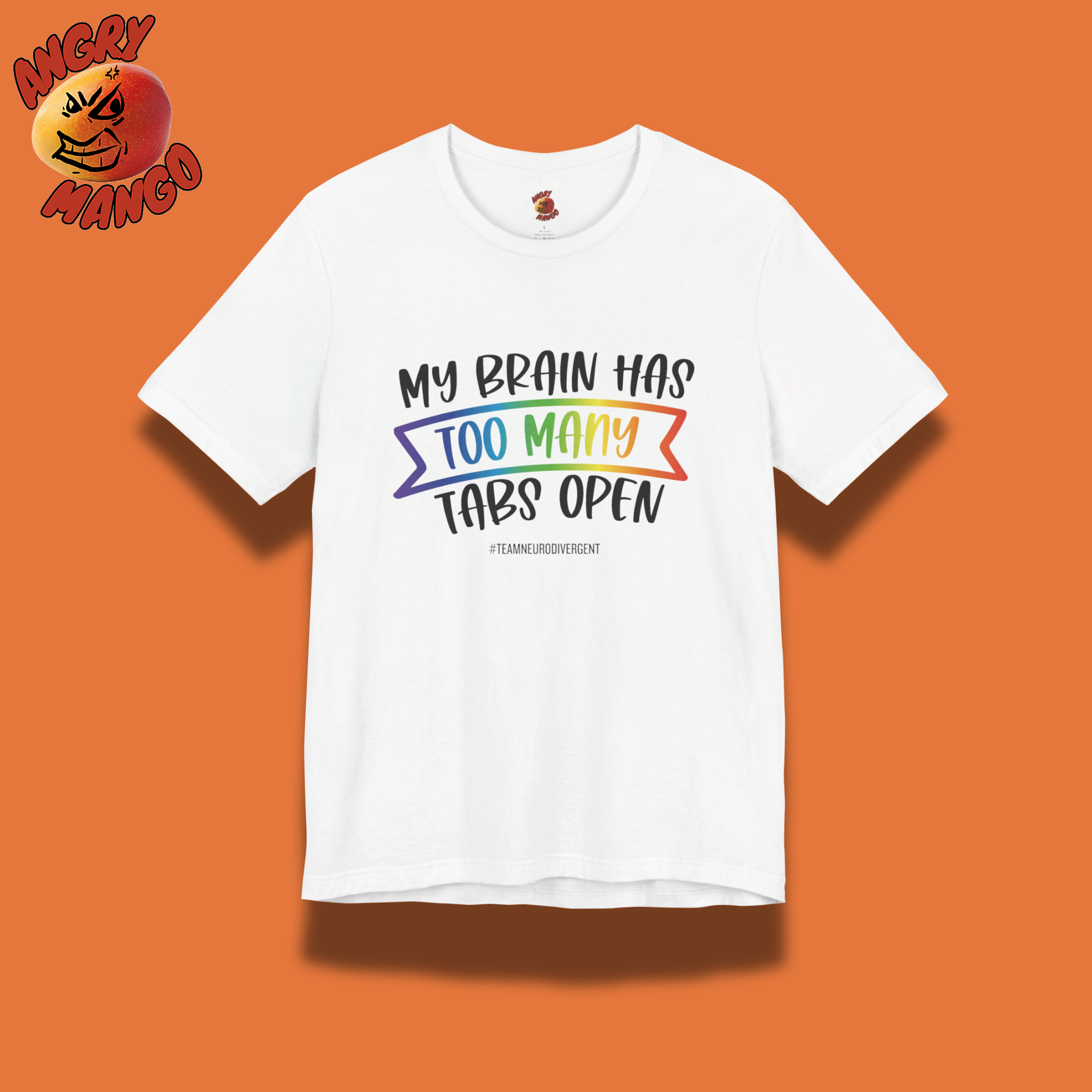 ADHD Too Many Tabs Tee XS-5XL ADHD Too Many Tabs Tee XS-5XL