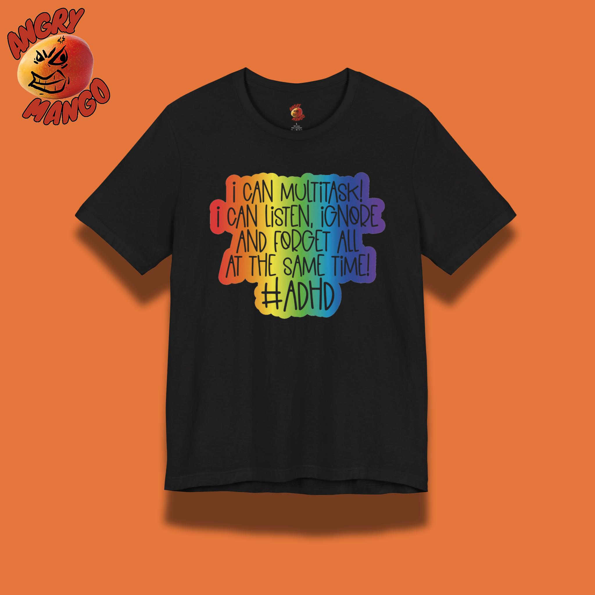 ADHD Multitasking Tee XS-5XL ADHD Multitasking Tee XS-5XL