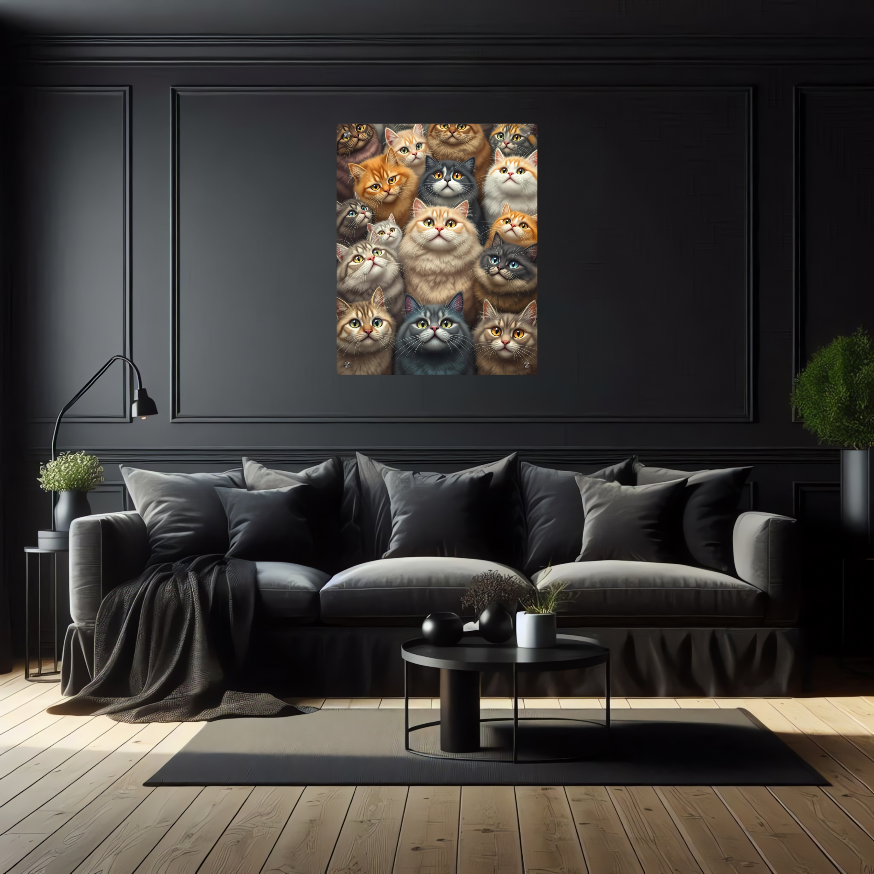 Acrylic Wall Art Panels - Adorable Chonky Cats Gift for Cat Lovers product thumbnail image Acrylic Wall Art Panels - Adorable Chonky Cats Gift for Cat Lovers product thumbnail image