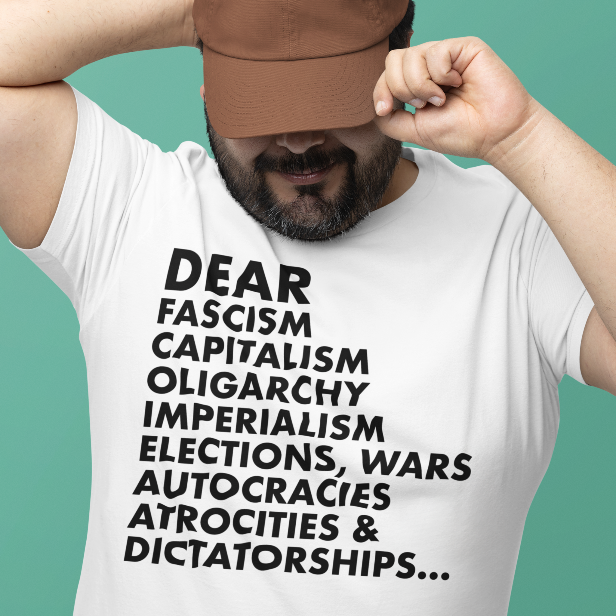 Your Faithful Reader 2025 Dear Capitalism Unisex Heavy Cotton Tee, 12 Colors