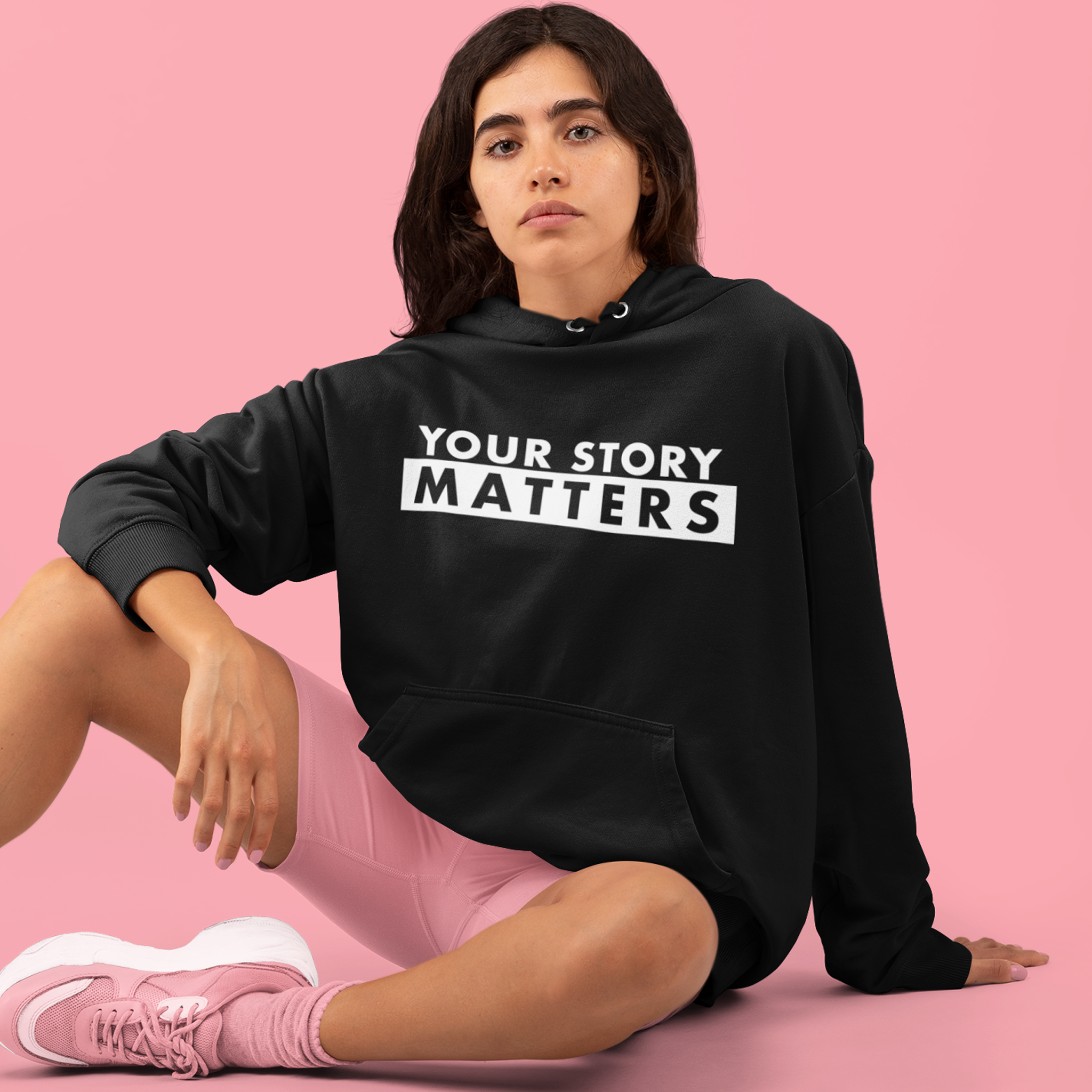 Your Faithful Reader 2025 Your Story Matters Version 1 Unisex EcoSmart® Pullover Hoodie Sweatshirt, 9 Colors