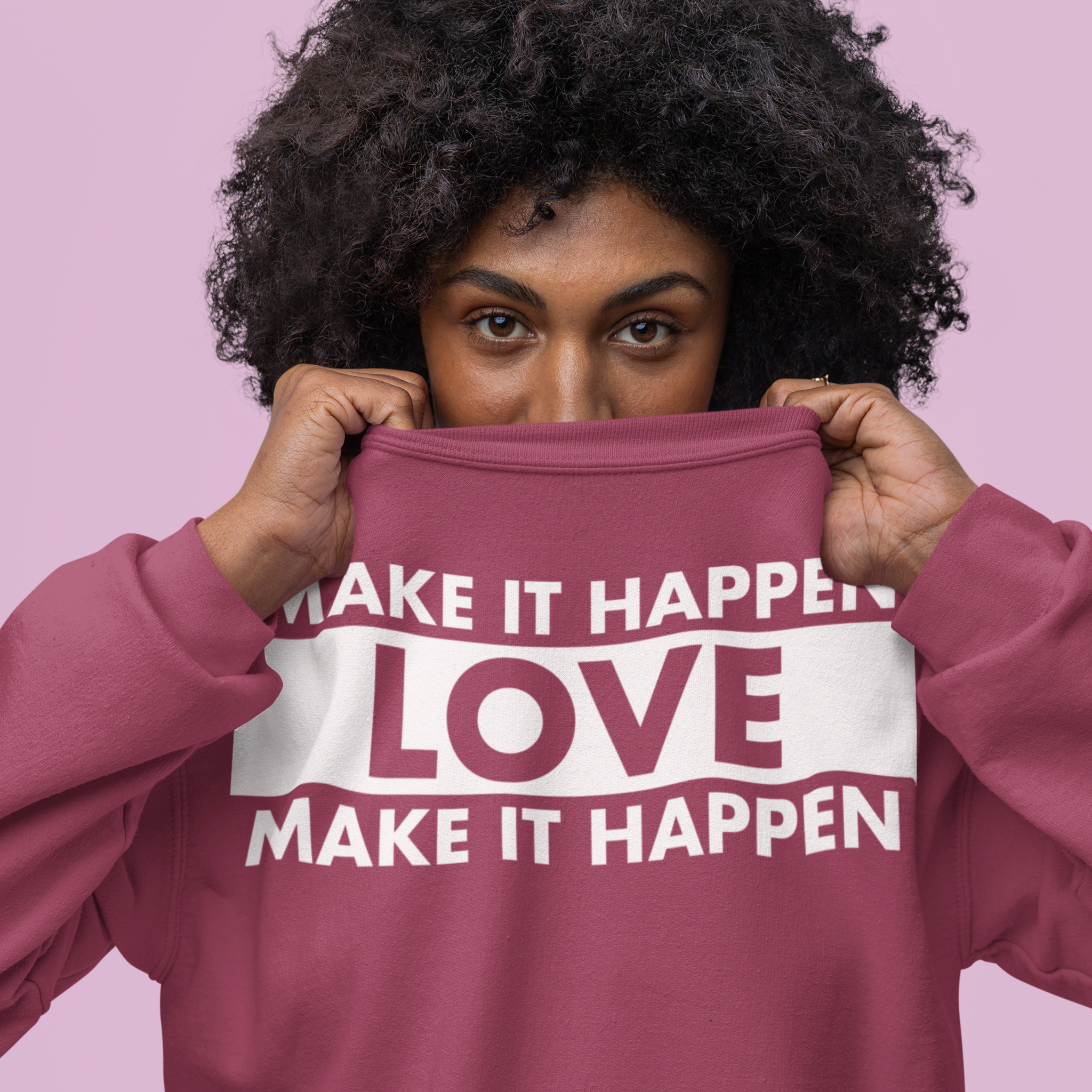 Your Faithful Reader 2025 Make It Happen Unisex Crew Neck Sweatshirt, 6 Colors