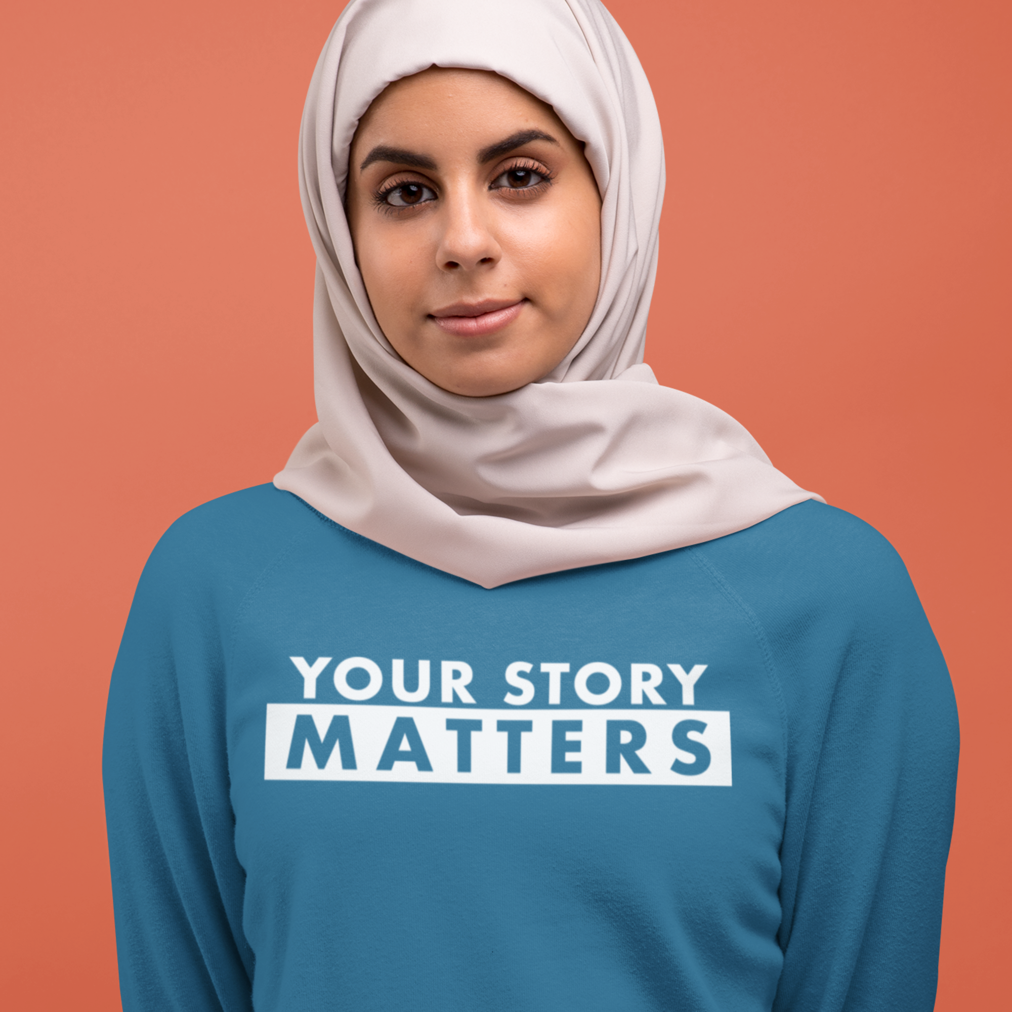 Your Faithful Reader 2025 Your Story Matters Version 1 Unisex Crew Neck Sweatshirt, 6 Colors