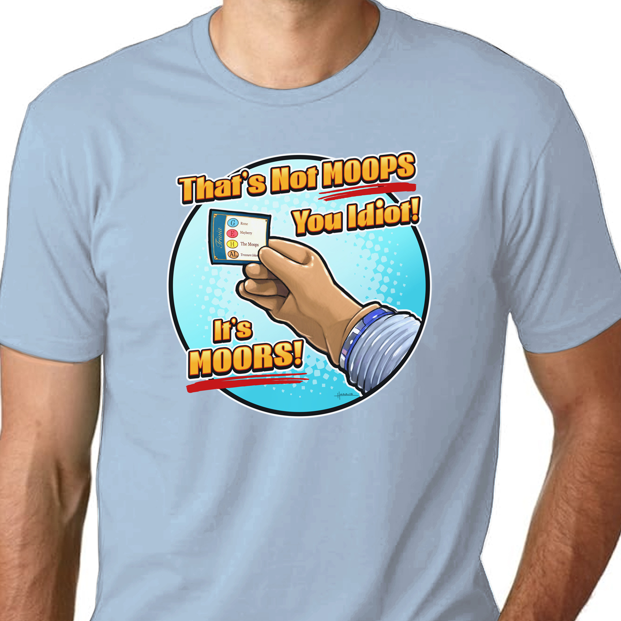 The MOOPS Seinfeld BubbleBoy Unisex Cotton Crew Tee product thumbnail image The MOOPS Seinfeld BubbleBoy Unisex Cotton Crew Tee product thumbnail image