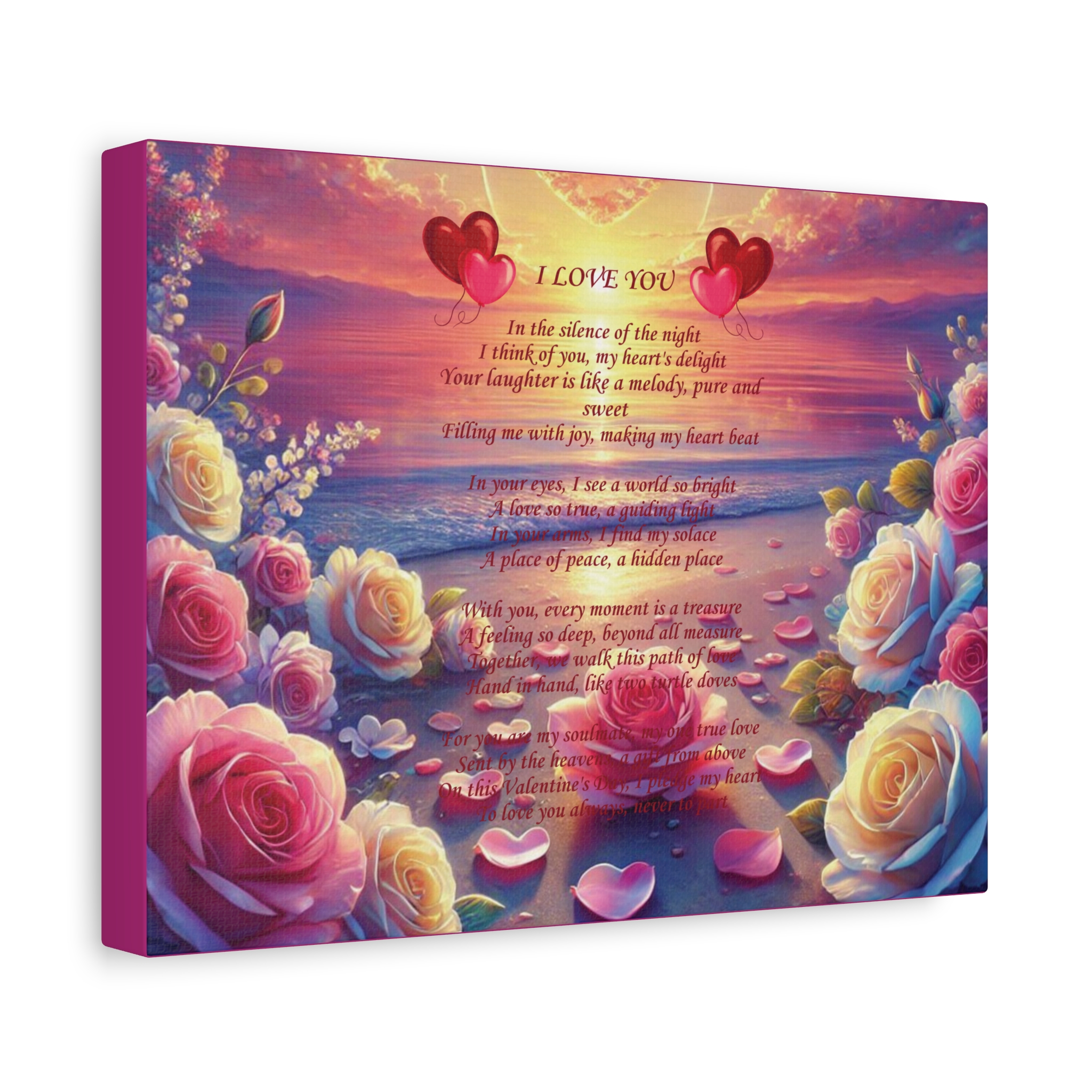 Valentine"s Matte Canvas Print product thumbnail image Valentine"s Matte Canvas Print product thumbnail image