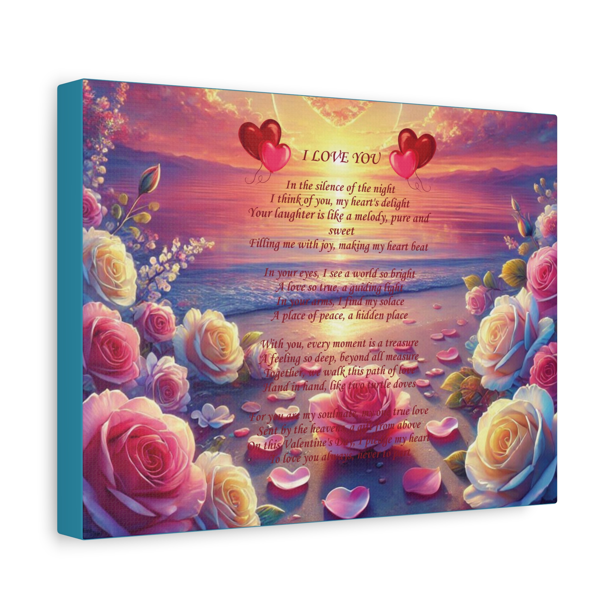 Valentine"s Matte Canvas Print product thumbnail image Valentine"s Matte Canvas Print product thumbnail image