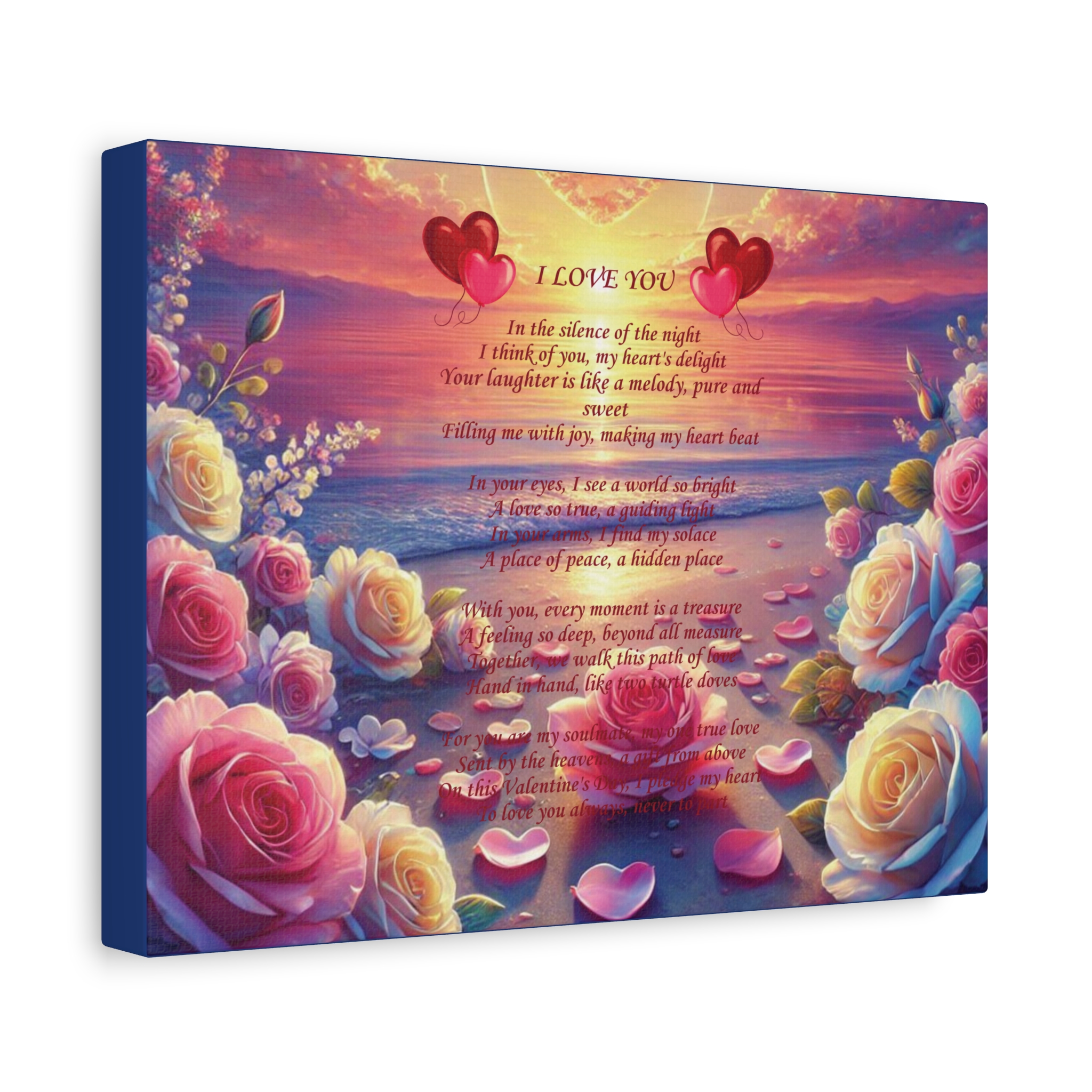 Valentine"s Matte Canvas Print product thumbnail image Valentine"s Matte Canvas Print product thumbnail image