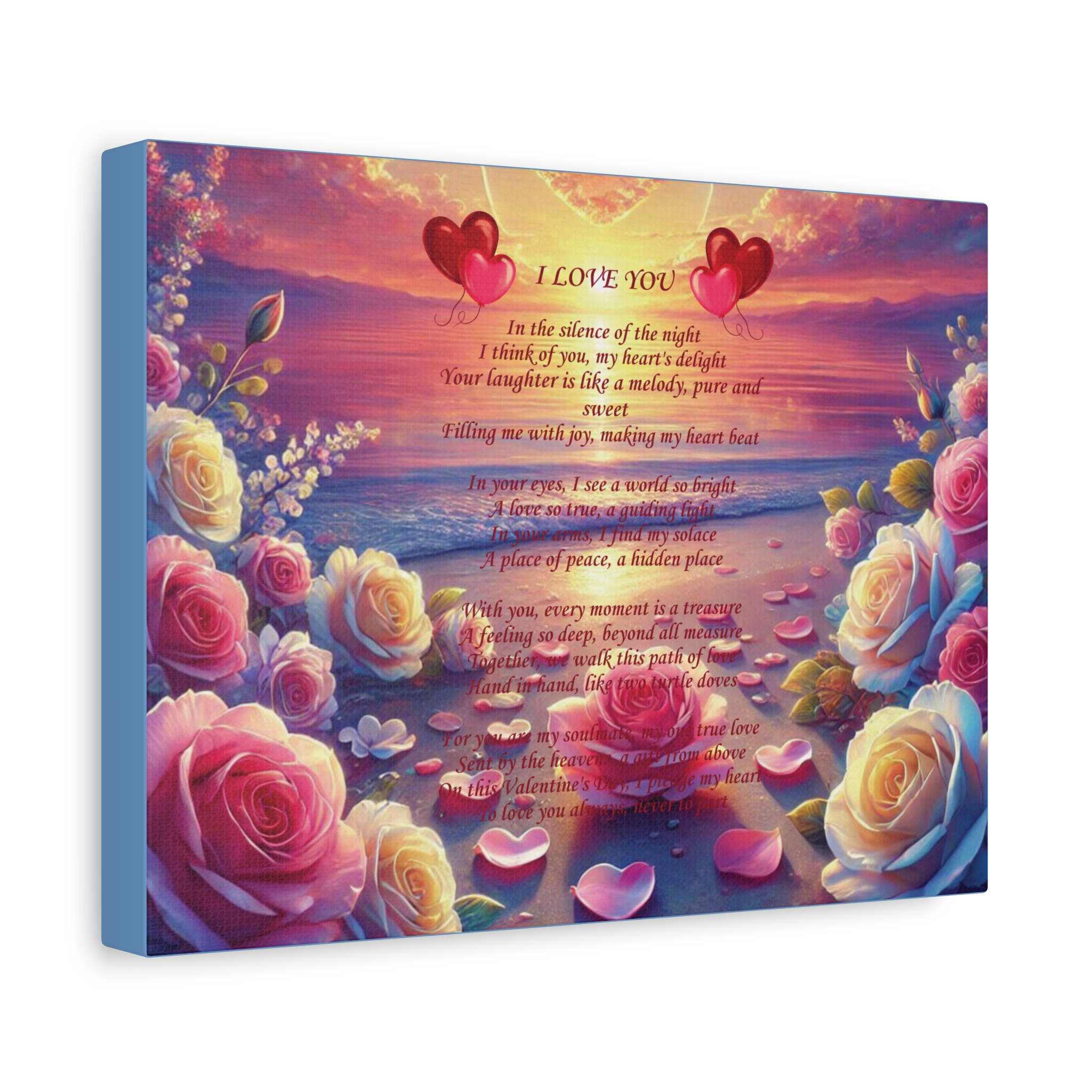 Valentine"s Matte Canvas Print product thumbnail image Valentine"s Matte Canvas Print product thumbnail image