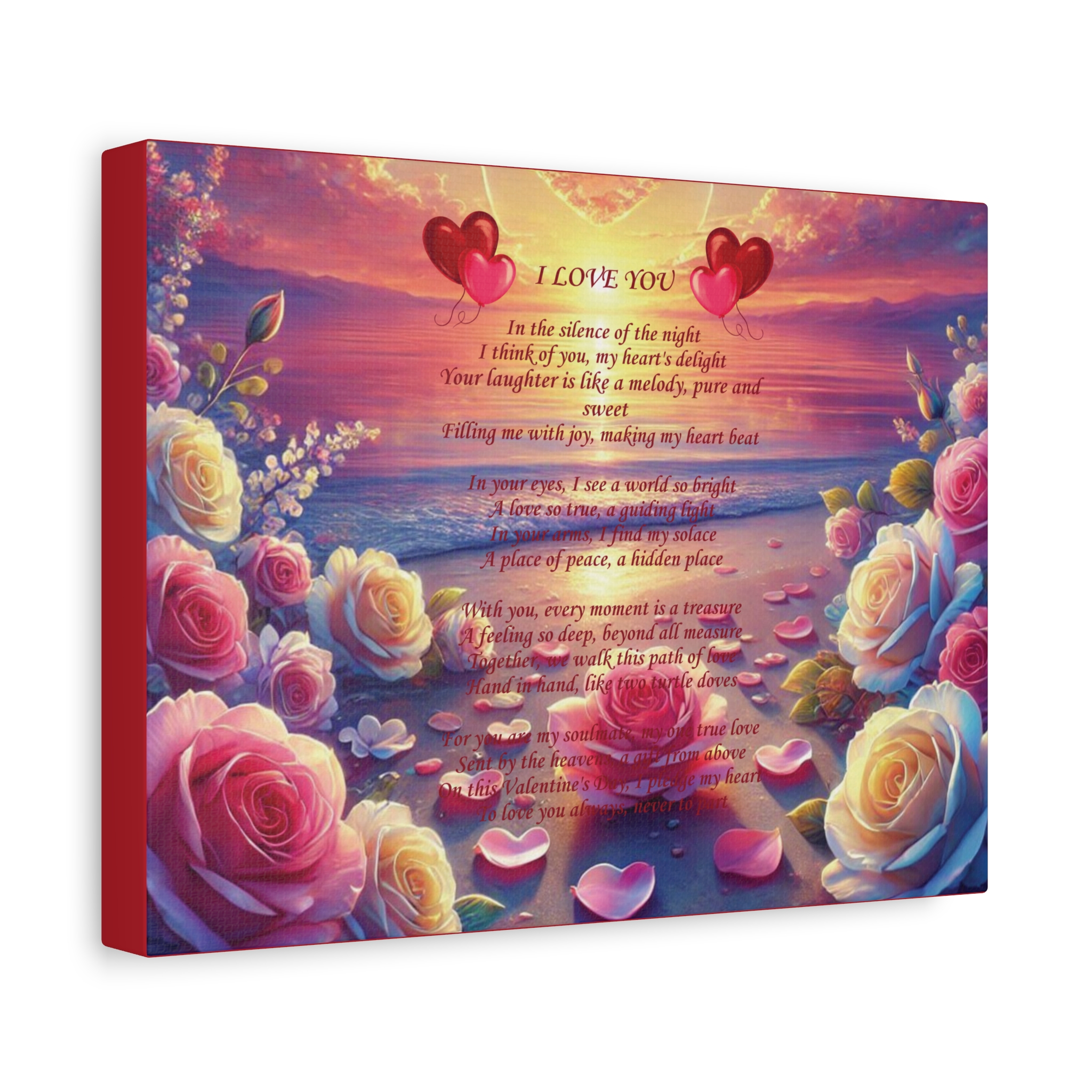 Valentine"s Matte Canvas Print product thumbnail image Valentine"s Matte Canvas Print product thumbnail image