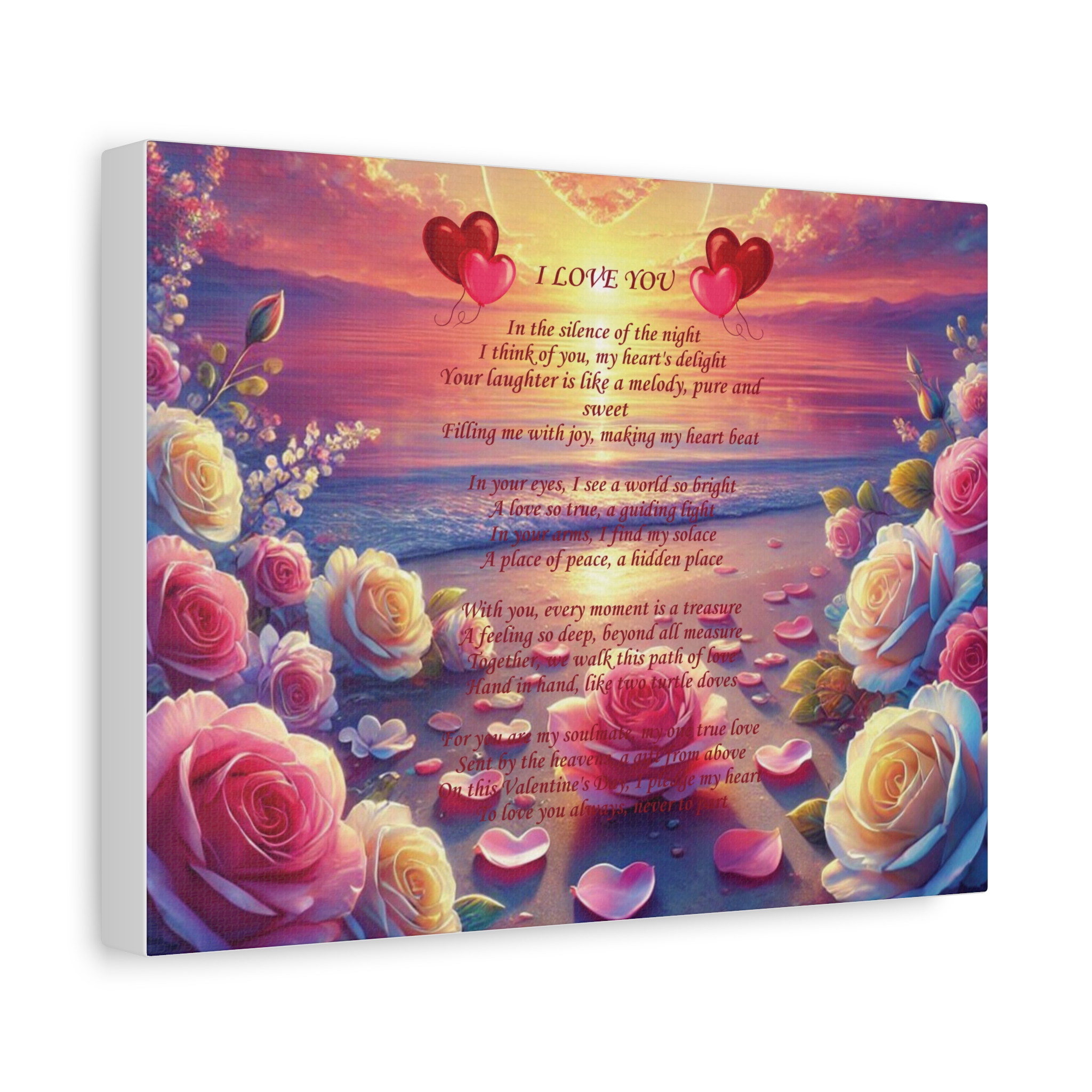 Valentine"s Matte Canvas Print product thumbnail image Valentine"s Matte Canvas Print product thumbnail image