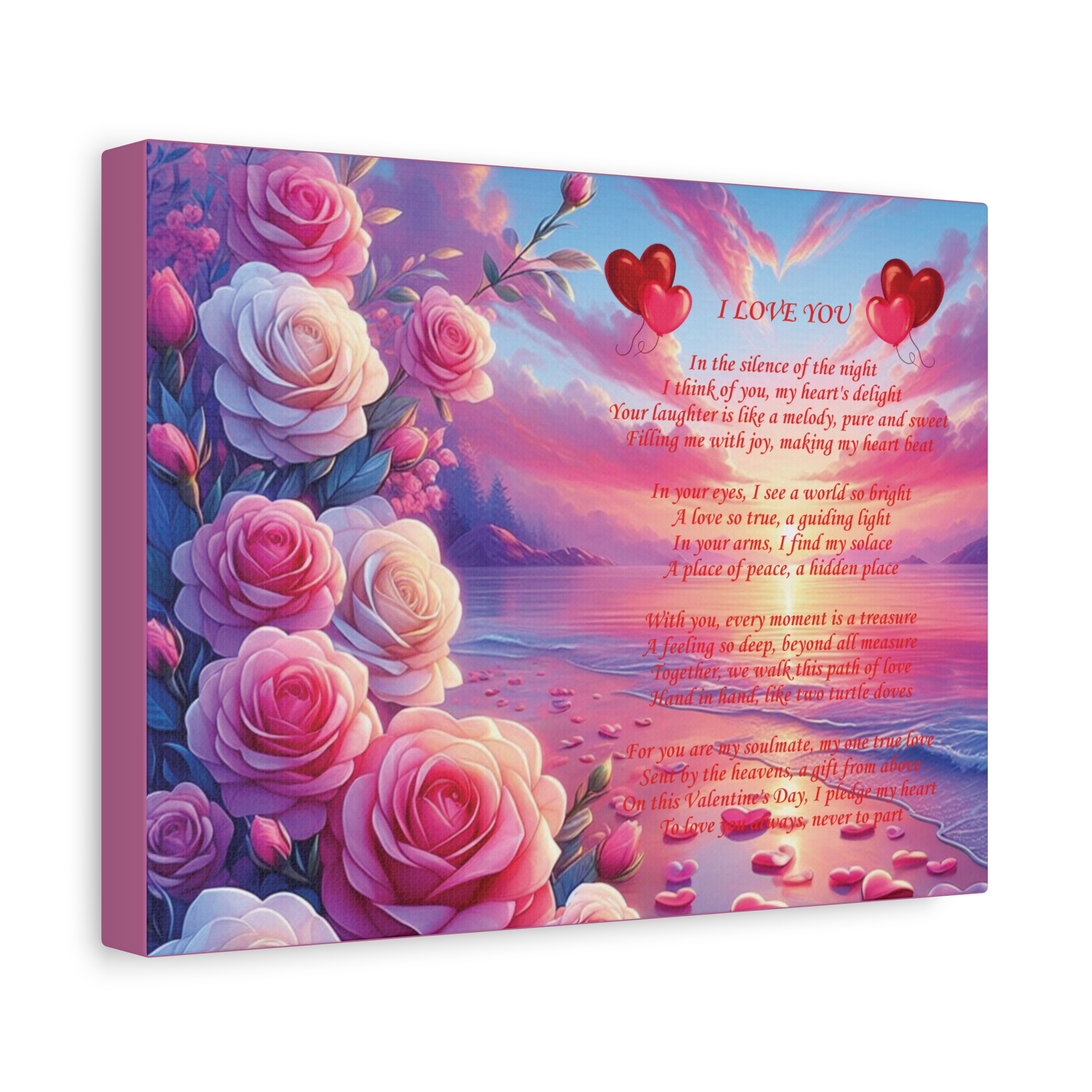 Valentine's Matte Canvas Wall Art product thumbnail image Valentine's Matte Canvas Wall Art product thumbnail image